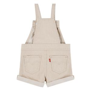 Levi's Infant Girls' Knot Strap Cream Wash Denim Shortalls