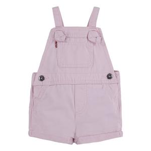 Levi's Baby Girls' Knot Strap Pink Wash Denim Shortalls