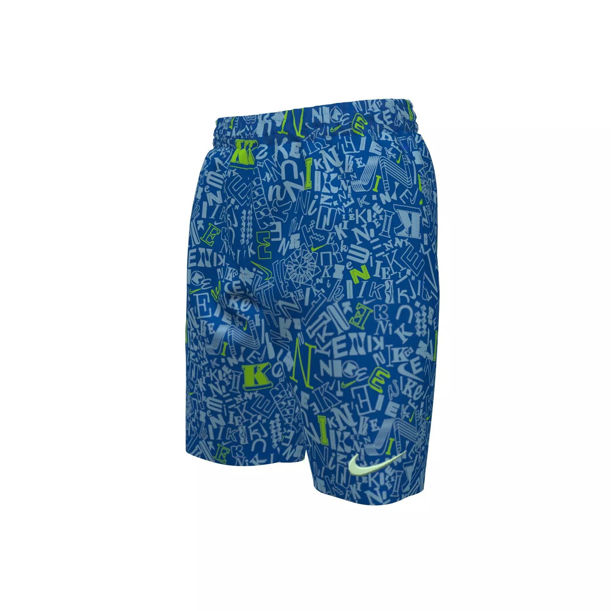 Nike Big Boys' Swim Blender 7" Volley Swim Shorts - ROYAL