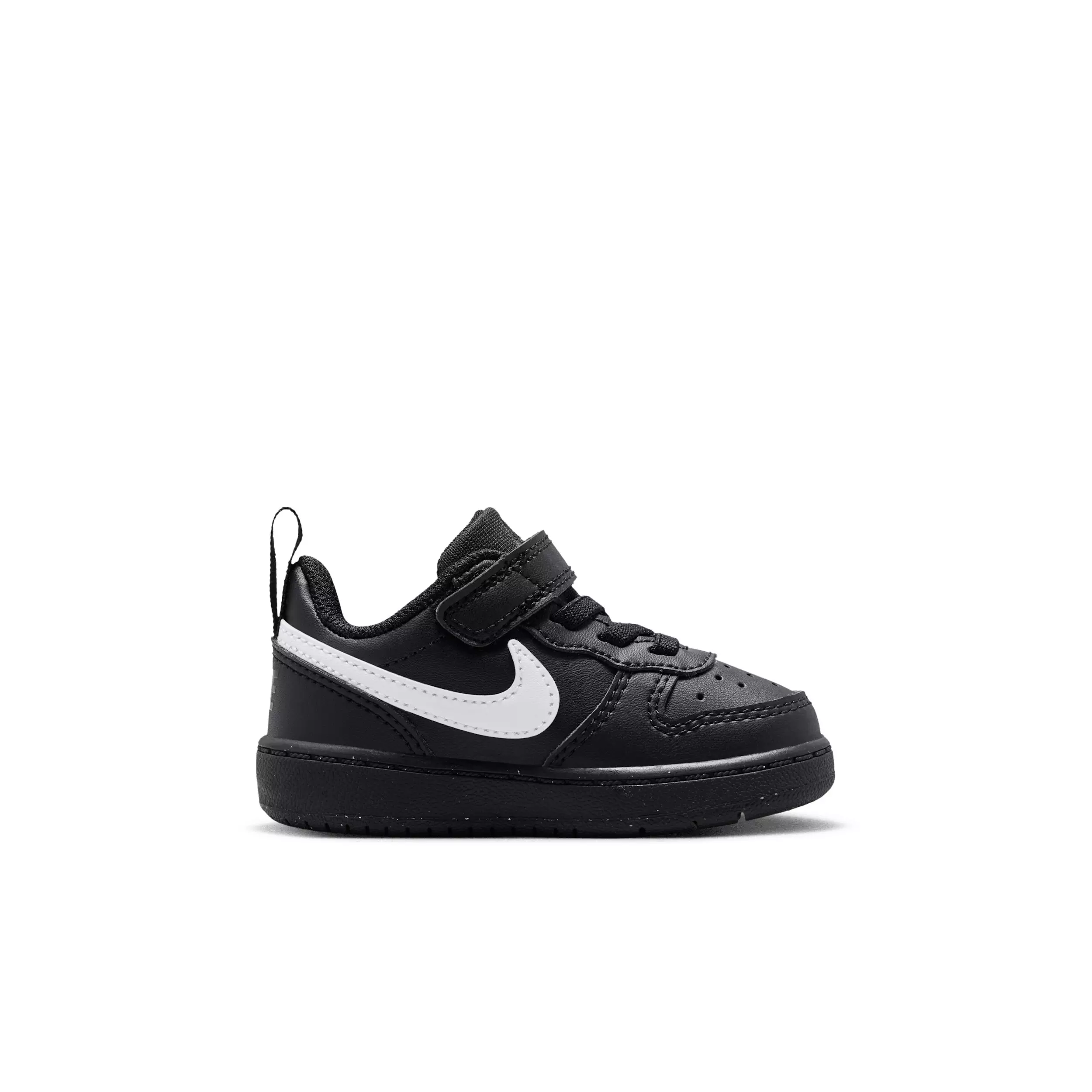 Nike Court Borough Low Recraft "Black/Black/White" Infant Boys' Shoe - BLACK/BLACK/WHITE