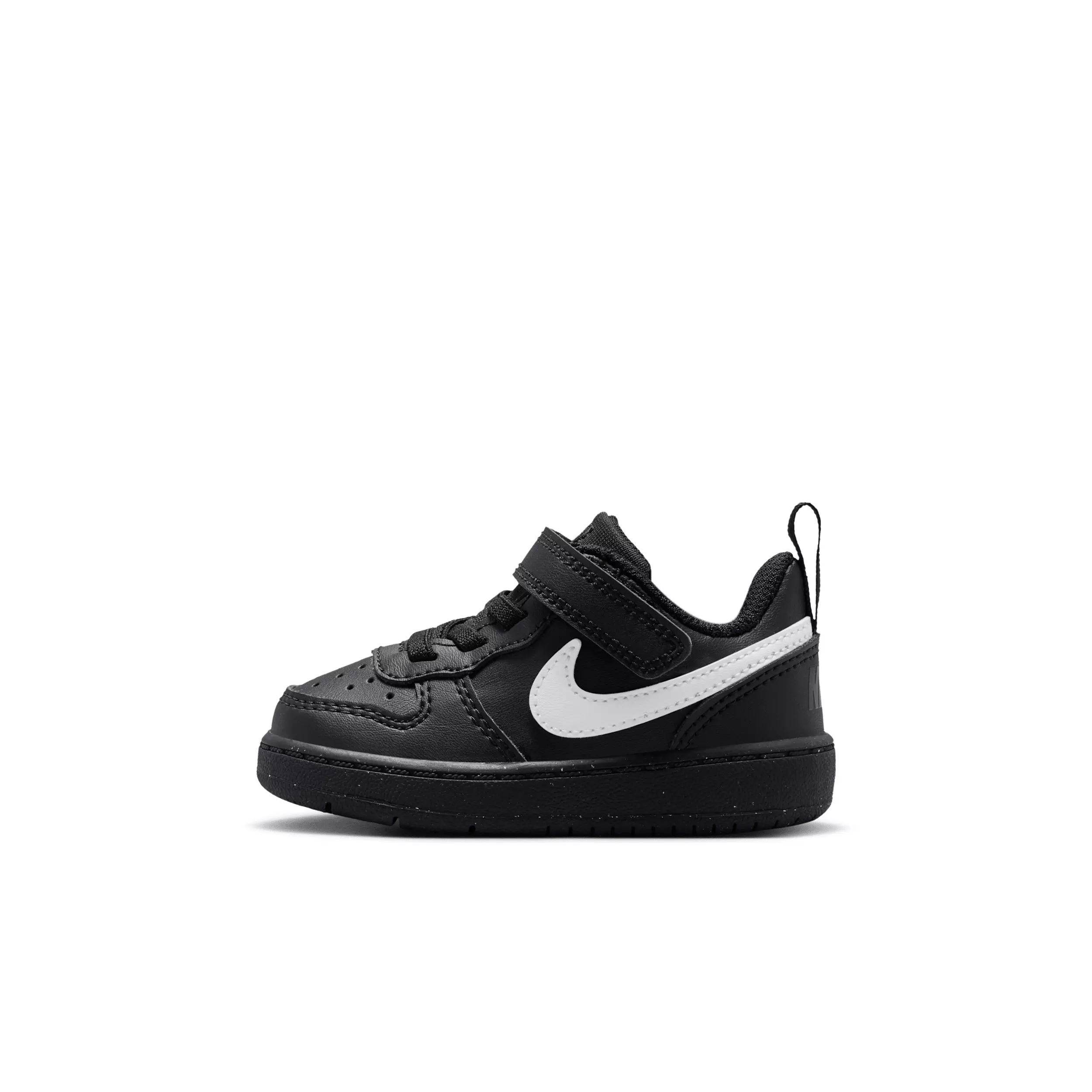 Nike Court Borough Low Recraft "Black/Black/White" Infant Boys' Shoe - BLACK/BLACK/WHITE