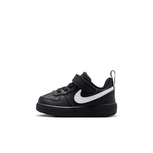 Nike Court Borough Low Recraft "Black/Black/White" Infant Boys' Shoe