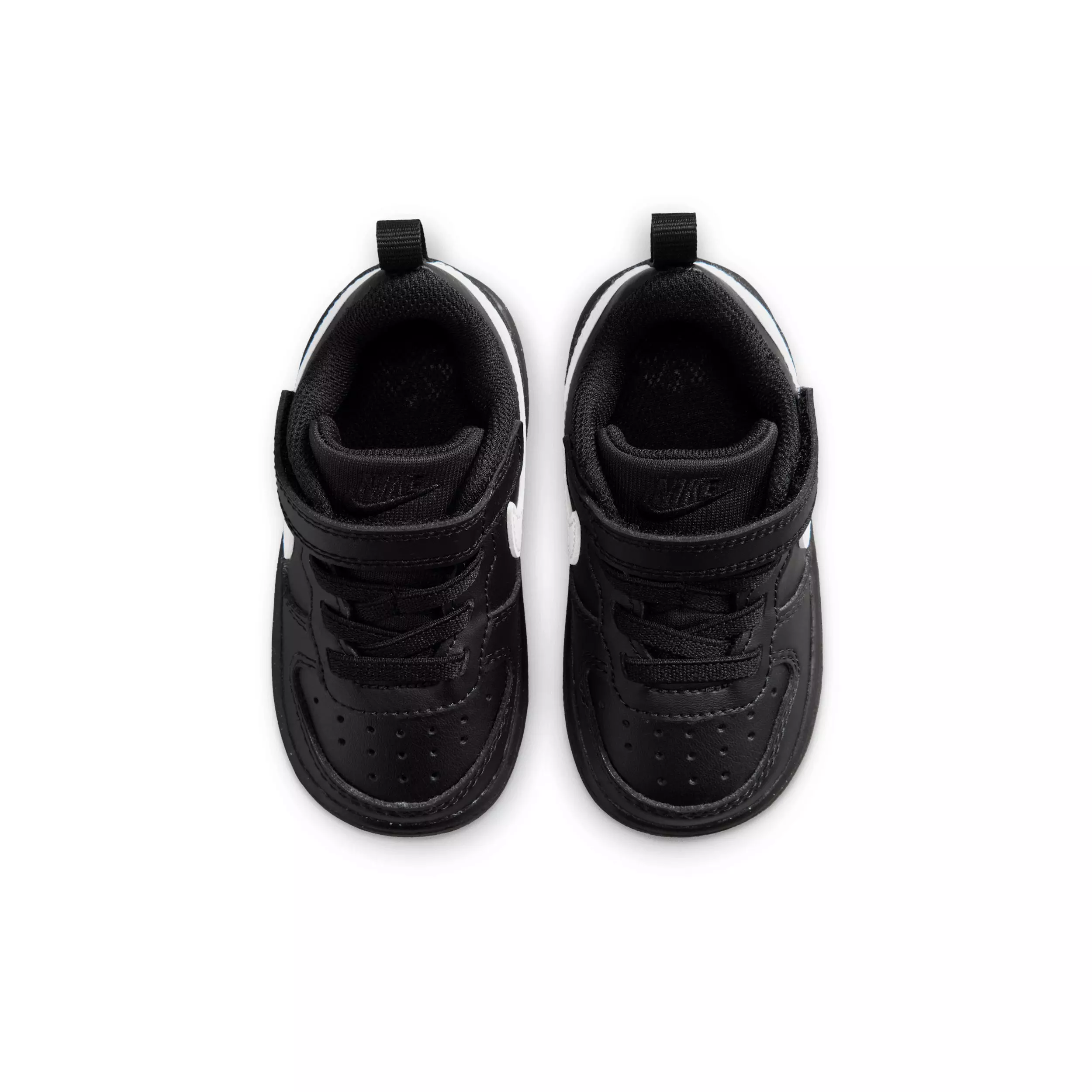 Nike Court Borough Low Recraft "Black/Black/White" Infant Boys' Shoe - BLACK/BLACK/WHITE