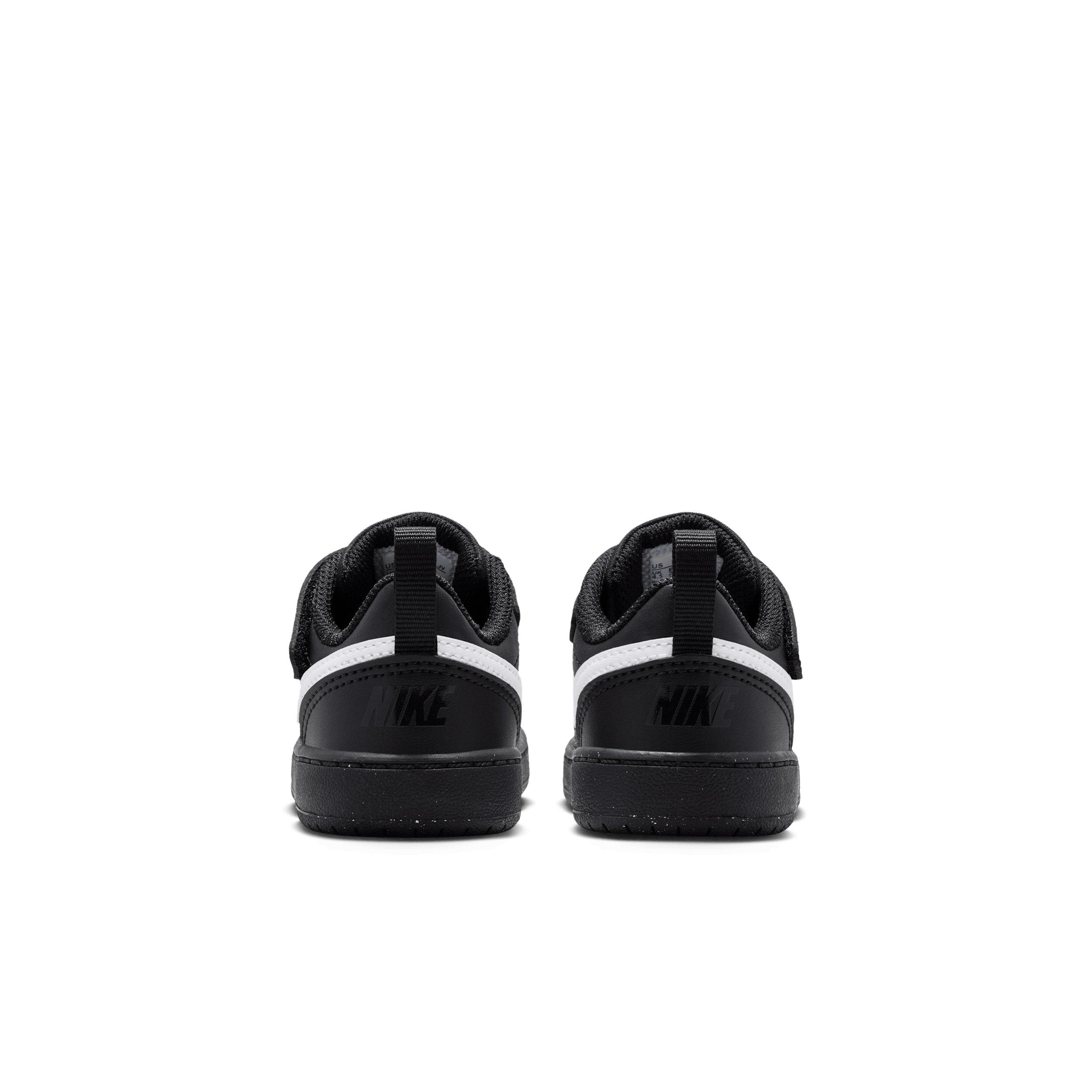 Nike Court Borough Low Recraft "Black/Black/White" Infant Boys' Shoe - BLACK/BLACK/WHITE Thumbnail View 5