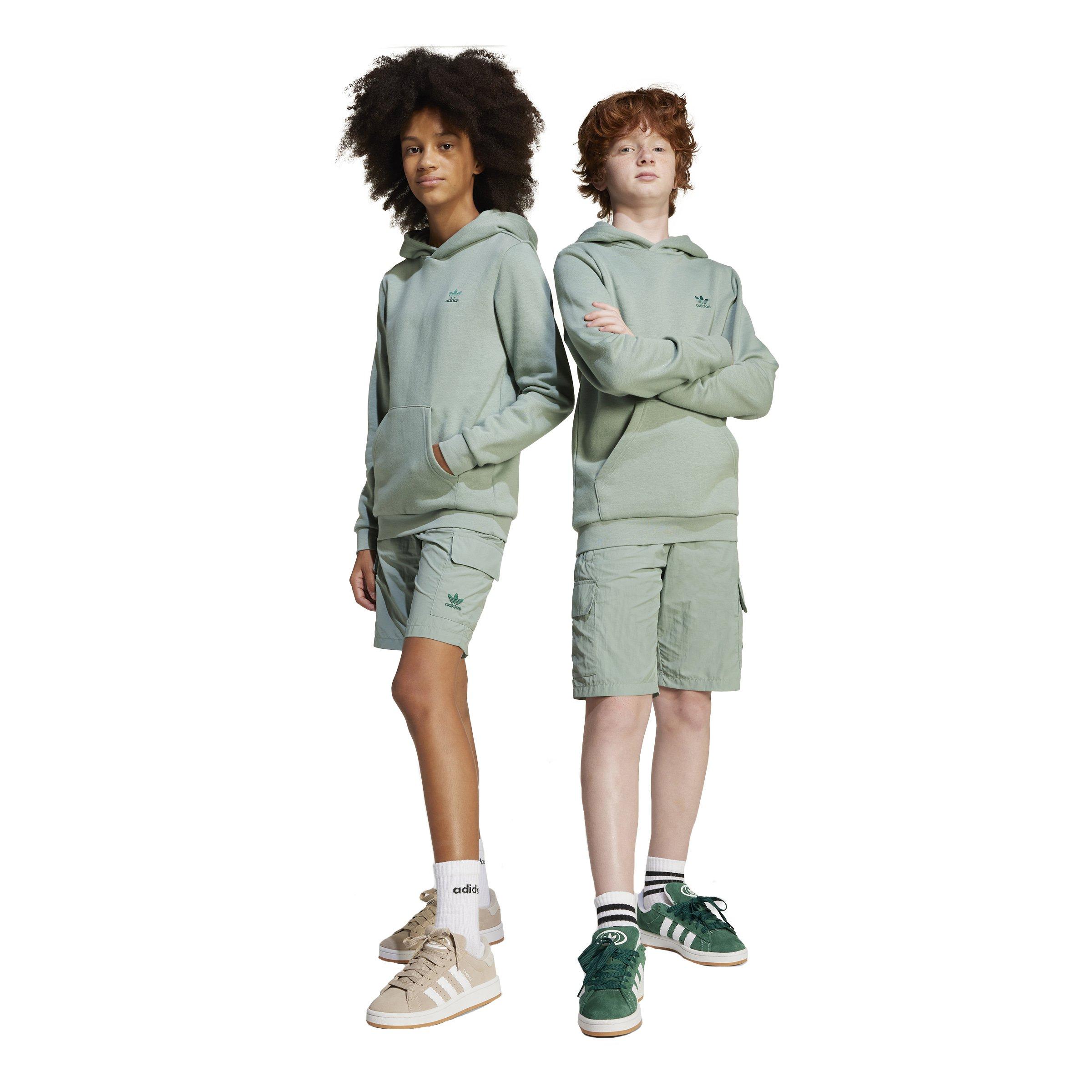 adidas Originals Big Kids' Cargo Shorts - Green - GREEN Thumbnail View 1