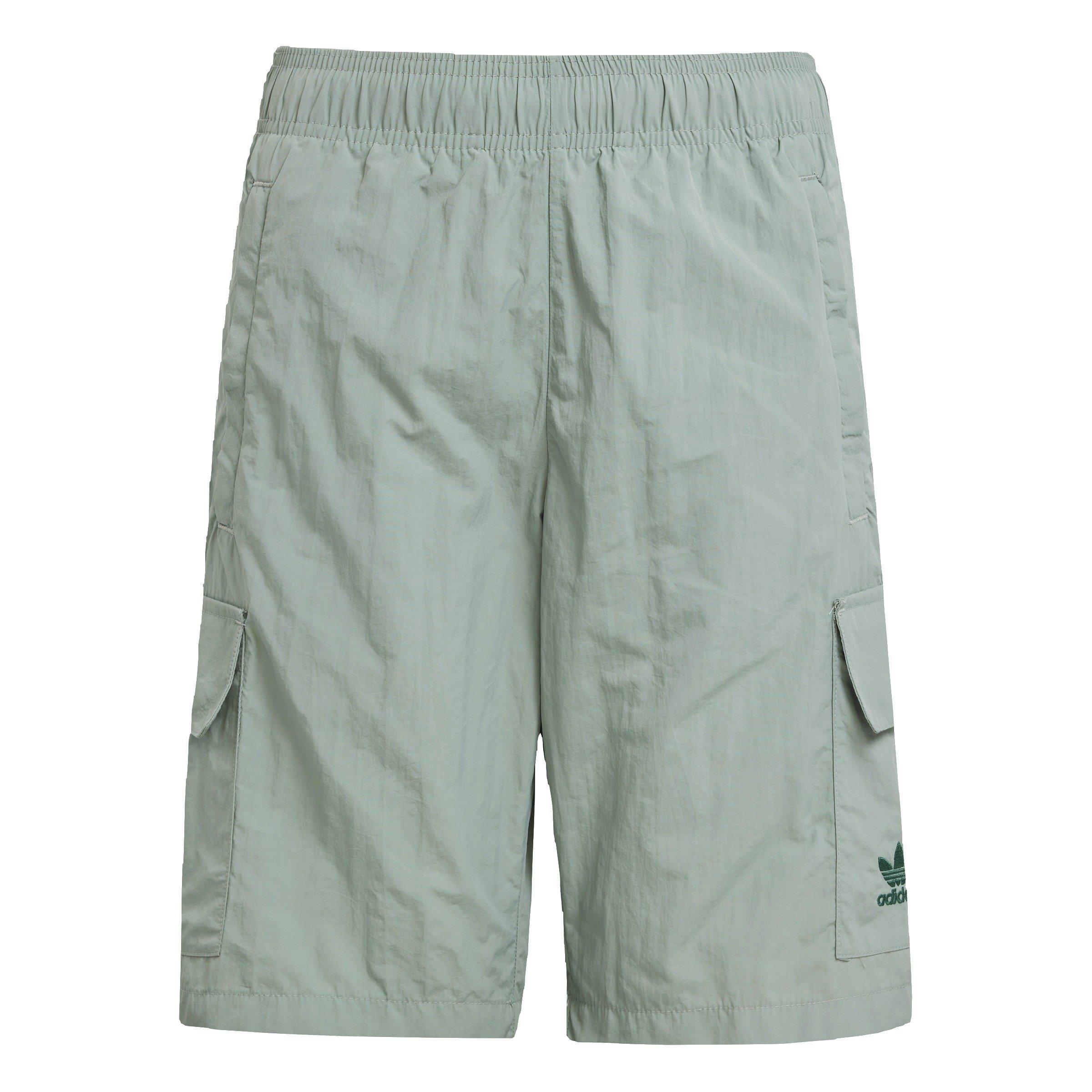 adidas Originals Big Kids' Cargo Shorts - Green - GREEN Thumbnail View 6