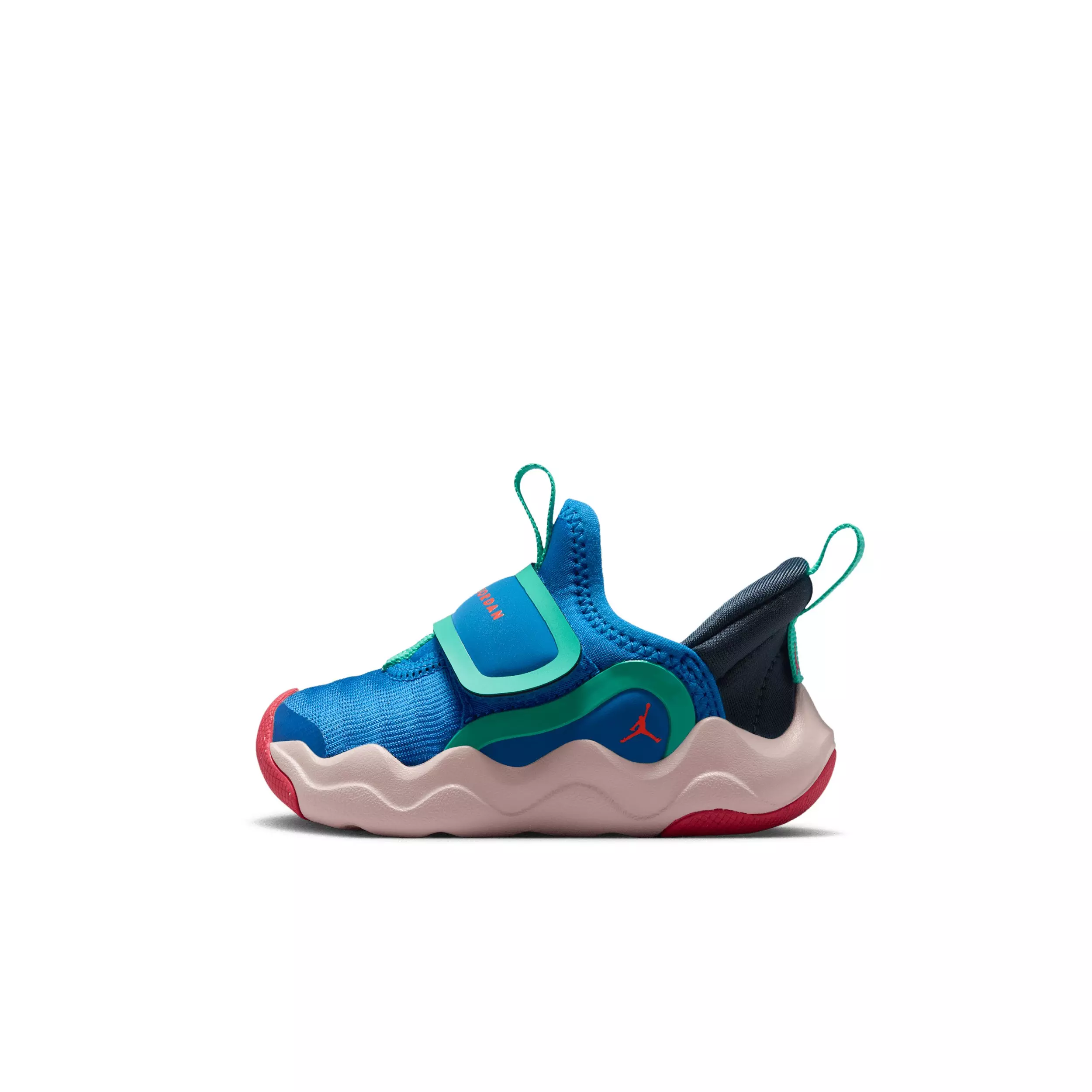Jordan 23/7.2 EasyOn "True Blue/Blue Fox/Kinetic Green/Track Red" Infant Boys' Shoe - BLUE/BLUE/GREEN/RED