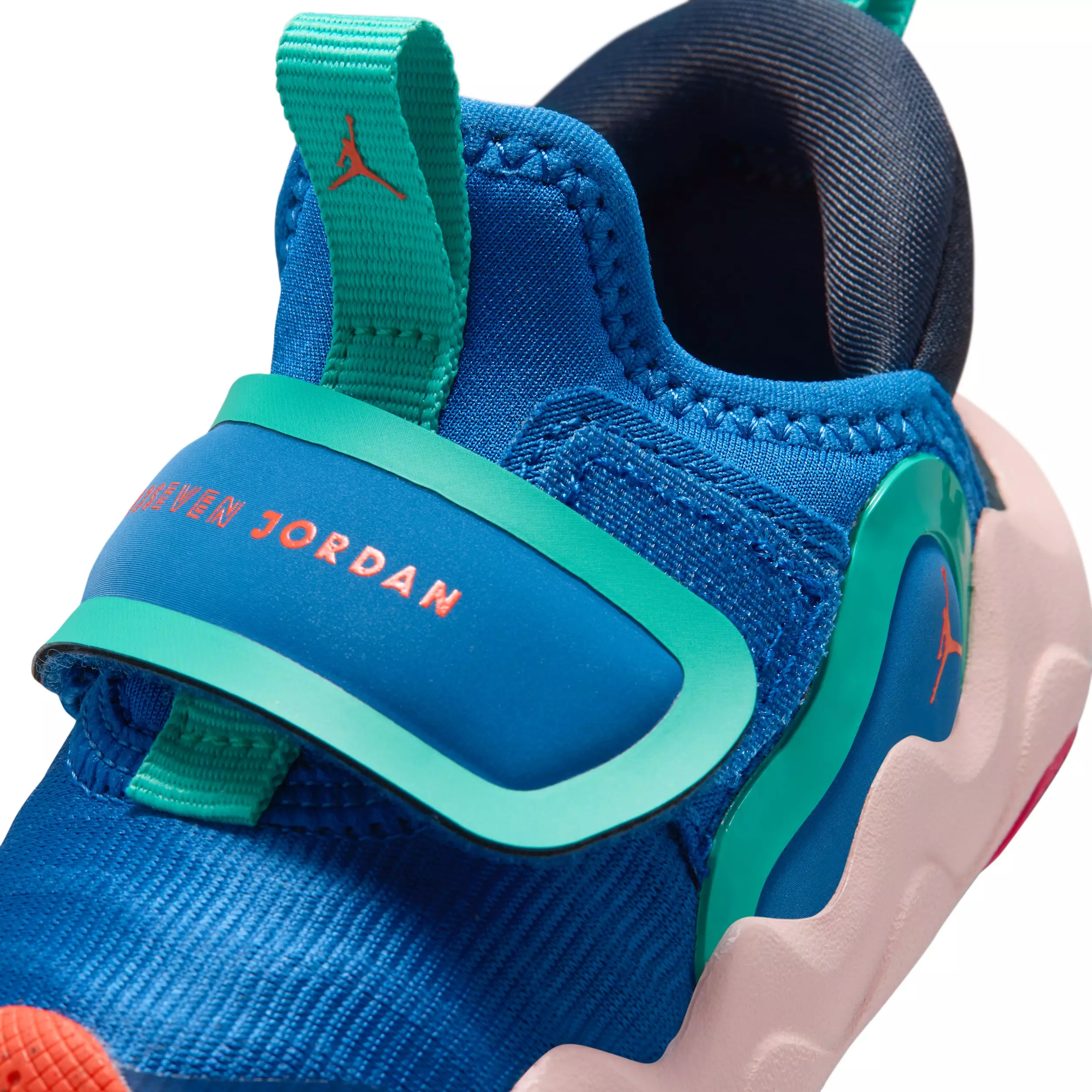 Jordan 23/7.2 EasyOn "True Blue/Blue Fox/Kinetic Green/Track Red" Infant Boys' Shoe - BLUE/BLUE/GREEN/RED