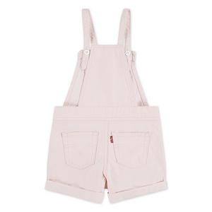 Levi's Knot Strap Toddler Girls' Light Pink Wash Denim Shortalls