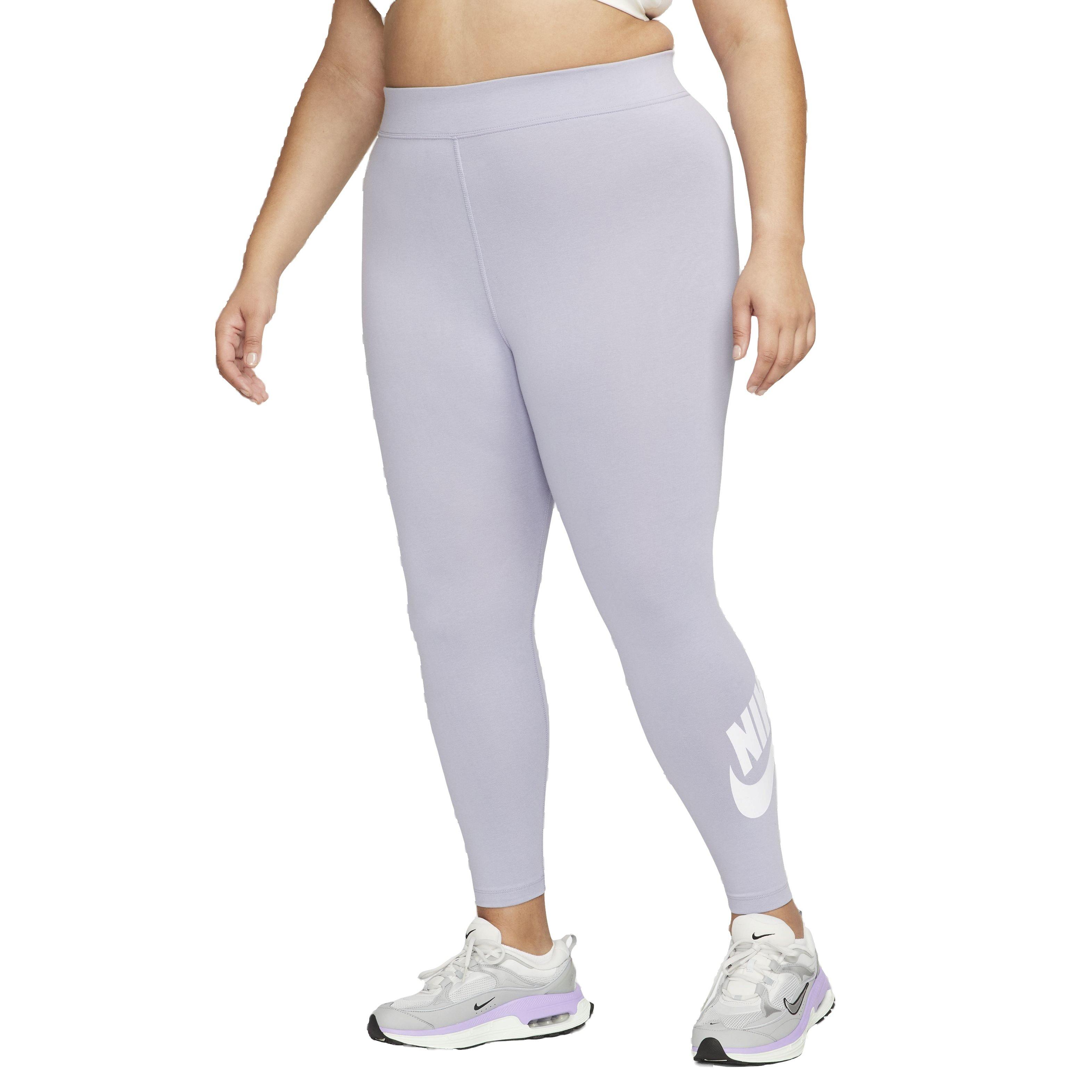 Nike Women's Sportswear​ Essential Graphic​ High-Waisted Logo Leggings-Rosewood  - Hibbett