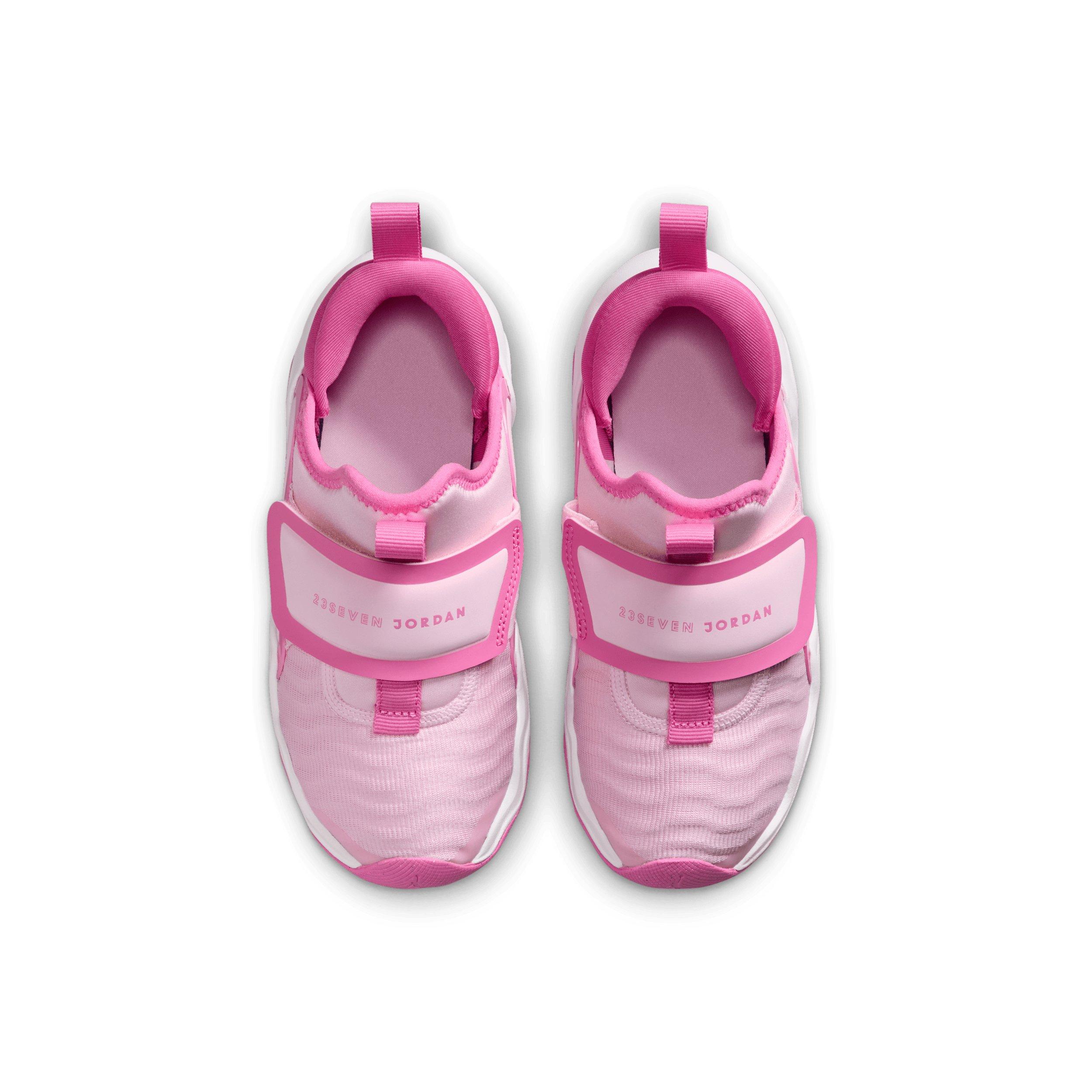 Jordan 23/7.2 EasyOn "Pink Foam/White/China Rose" Preschool Girls' Shoe - PINK/WHITE/ROSE Thumbnail View 4