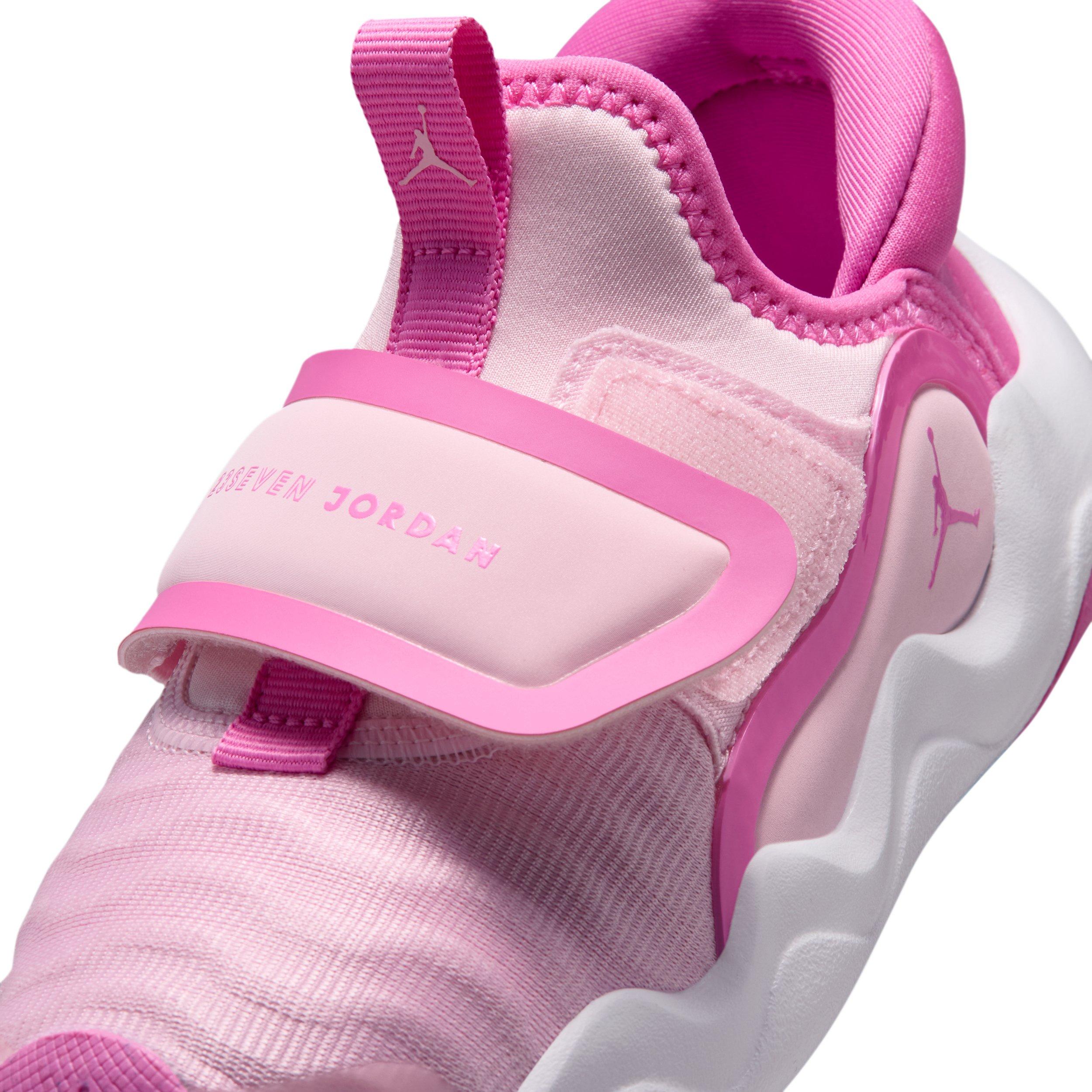 Jordan 23/7.2 EasyOn "Pink Foam/White/China Rose" Preschool Girls' Shoe - PINK/WHITE/ROSE Thumbnail View 7