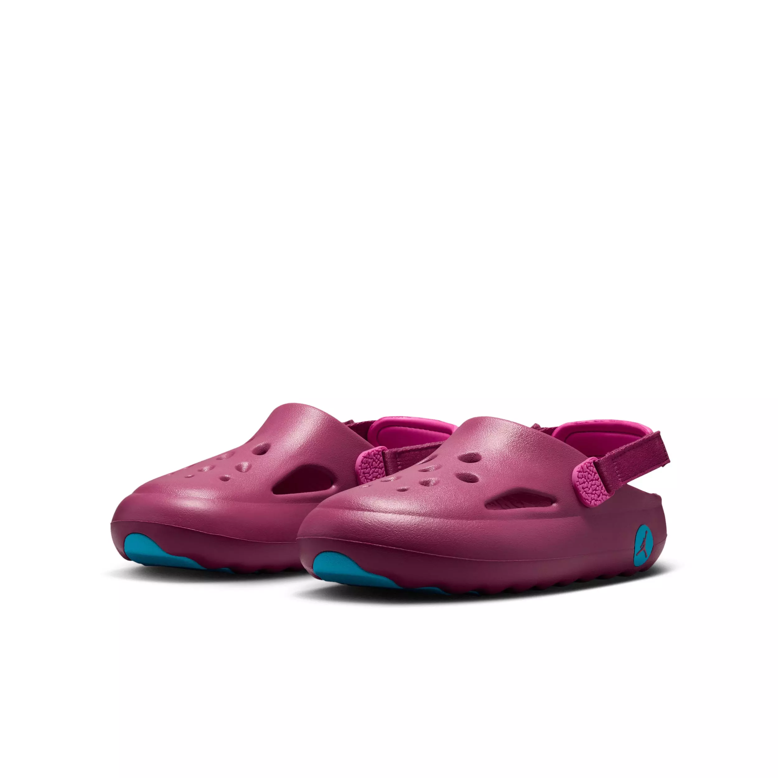 Jordan Hydrip "Sweet Beet/Baltic Blue/Desert Pink/Sweet Beet" Grade School Girls' Sandal - BEET/BLUE/PINK/BEET