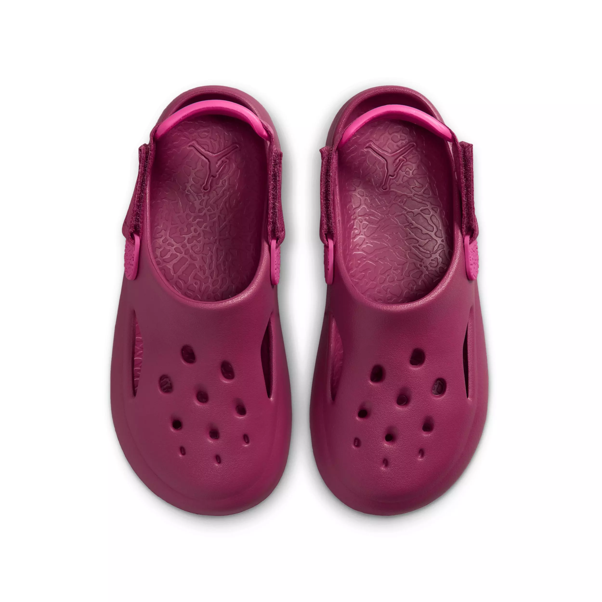 Jordan Hydrip "Sweet Beet/Baltic Blue/Desert Pink/Sweet Beet" Grade School Girls' Sandal - BEET/BLUE/PINK/BEET