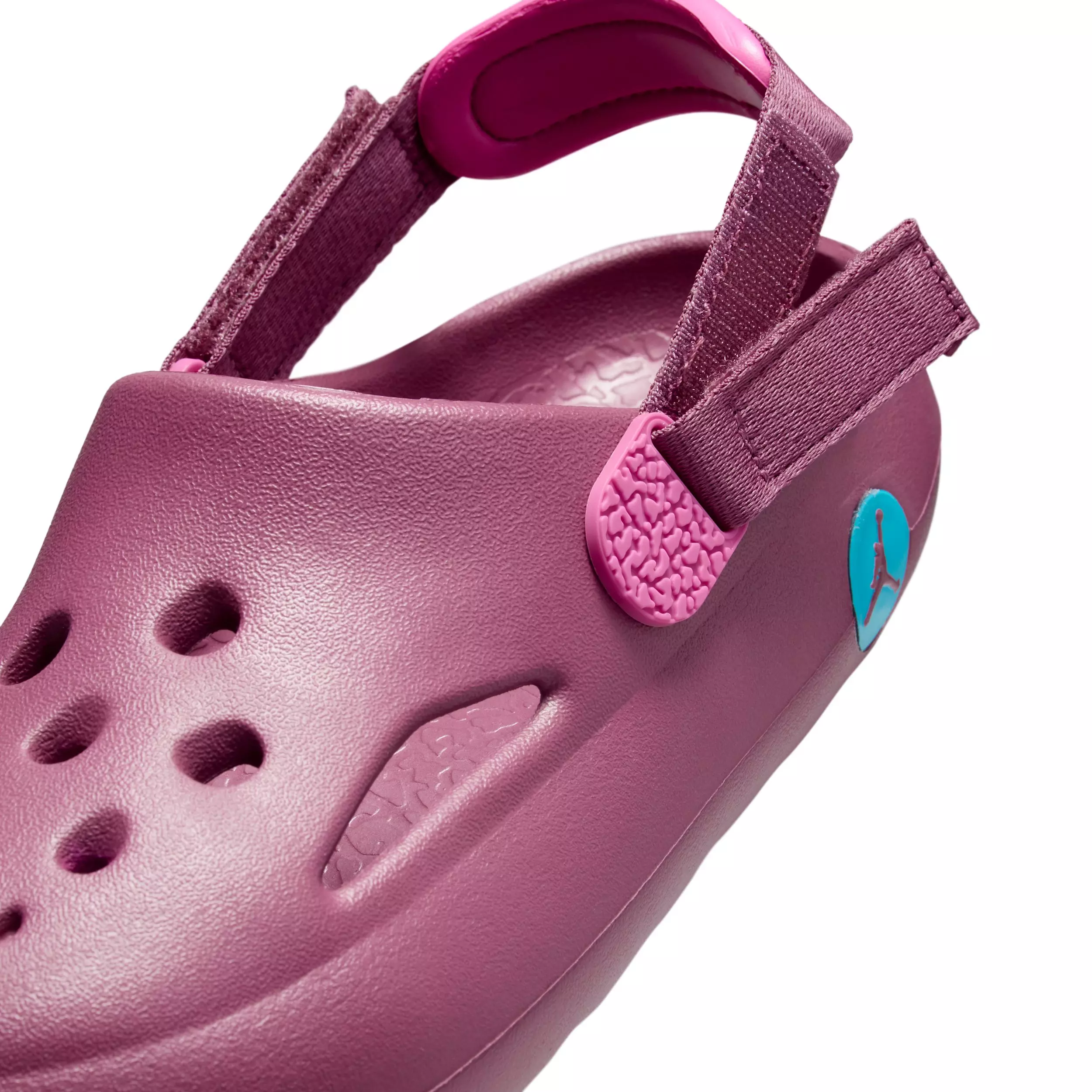 Jordan Hydrip "Sweet Beet/Baltic Blue/Desert Pink/Sweet Beet" Grade School Girls' Sandal - BEET/BLUE/PINK/BEET
