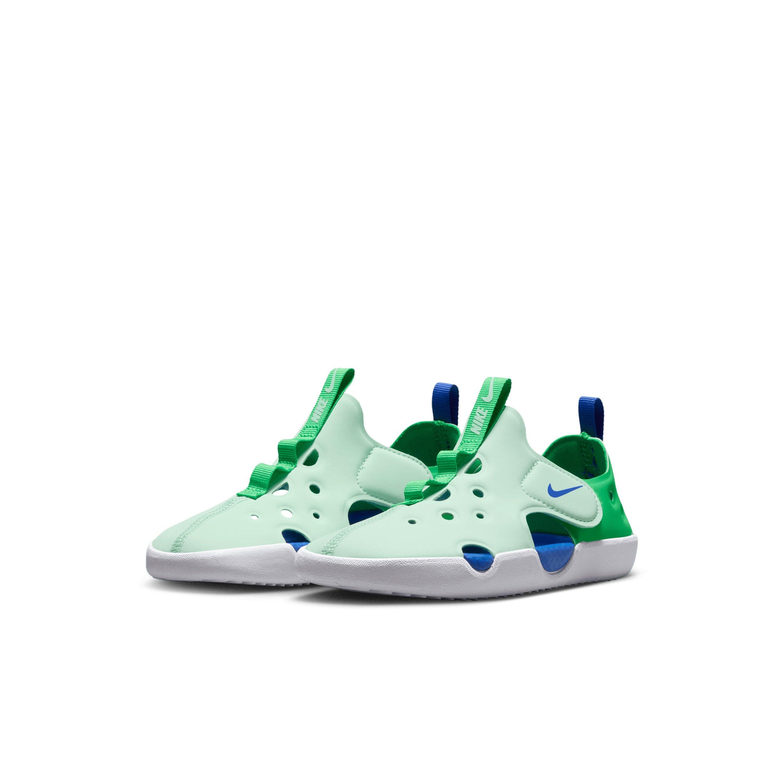 Nike Sunray Protect 4 Preschool Boys' "Arctic Green/Green Spark/White/Racer Blue" Sandal