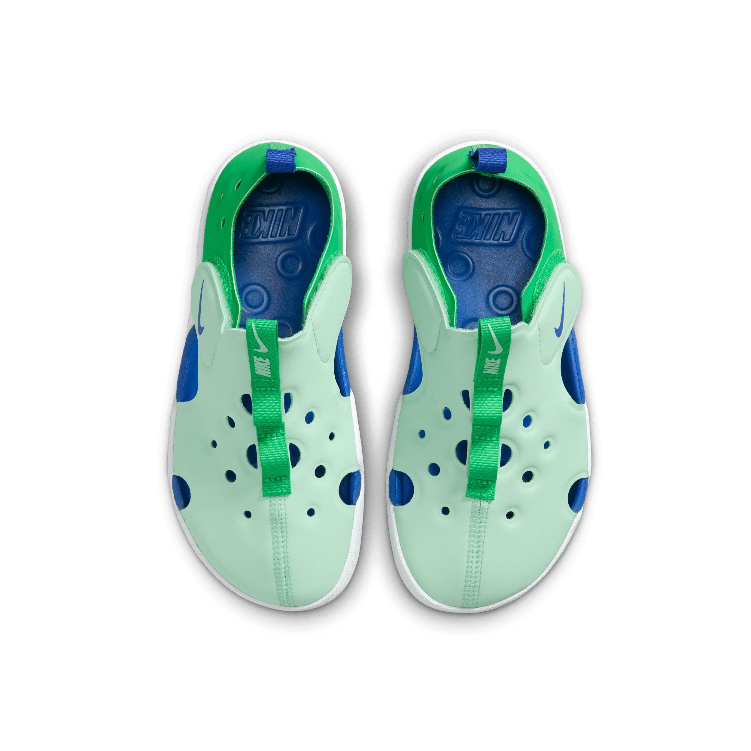Nike Sunray Protect 4 Preschool Boys' "Arctic Green/Green Spark/White/Racer Blue" Sandal