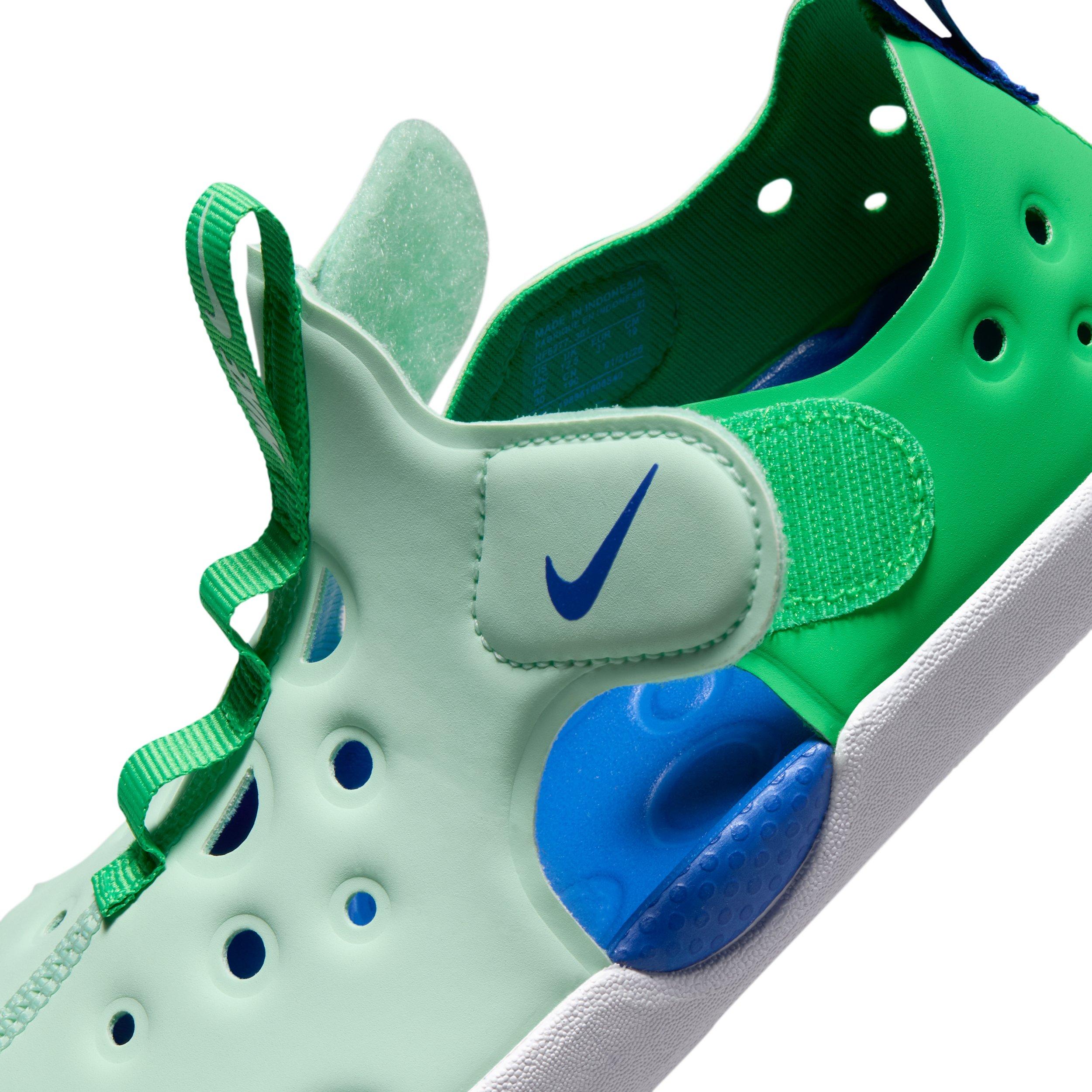 Nike Sunray Protect 4 Preschool Boys' "Arctic Green/Green Spark/White/Racer Blue" Sandal