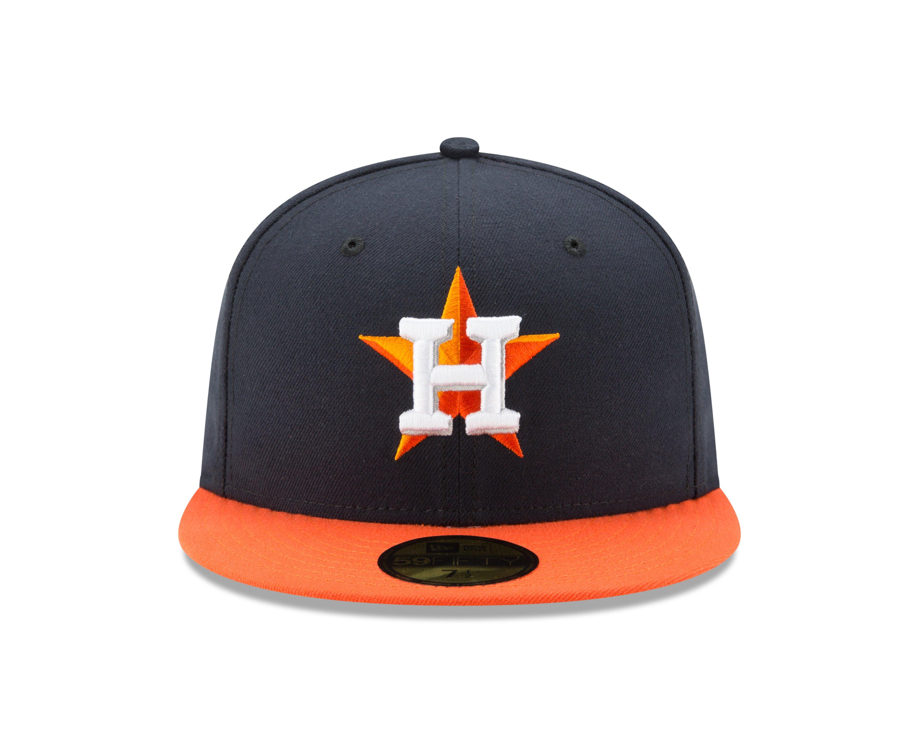 New Era Men's Houston Astros Low Profile 59FIFTY Fitted Hat - 7 5/8 Each