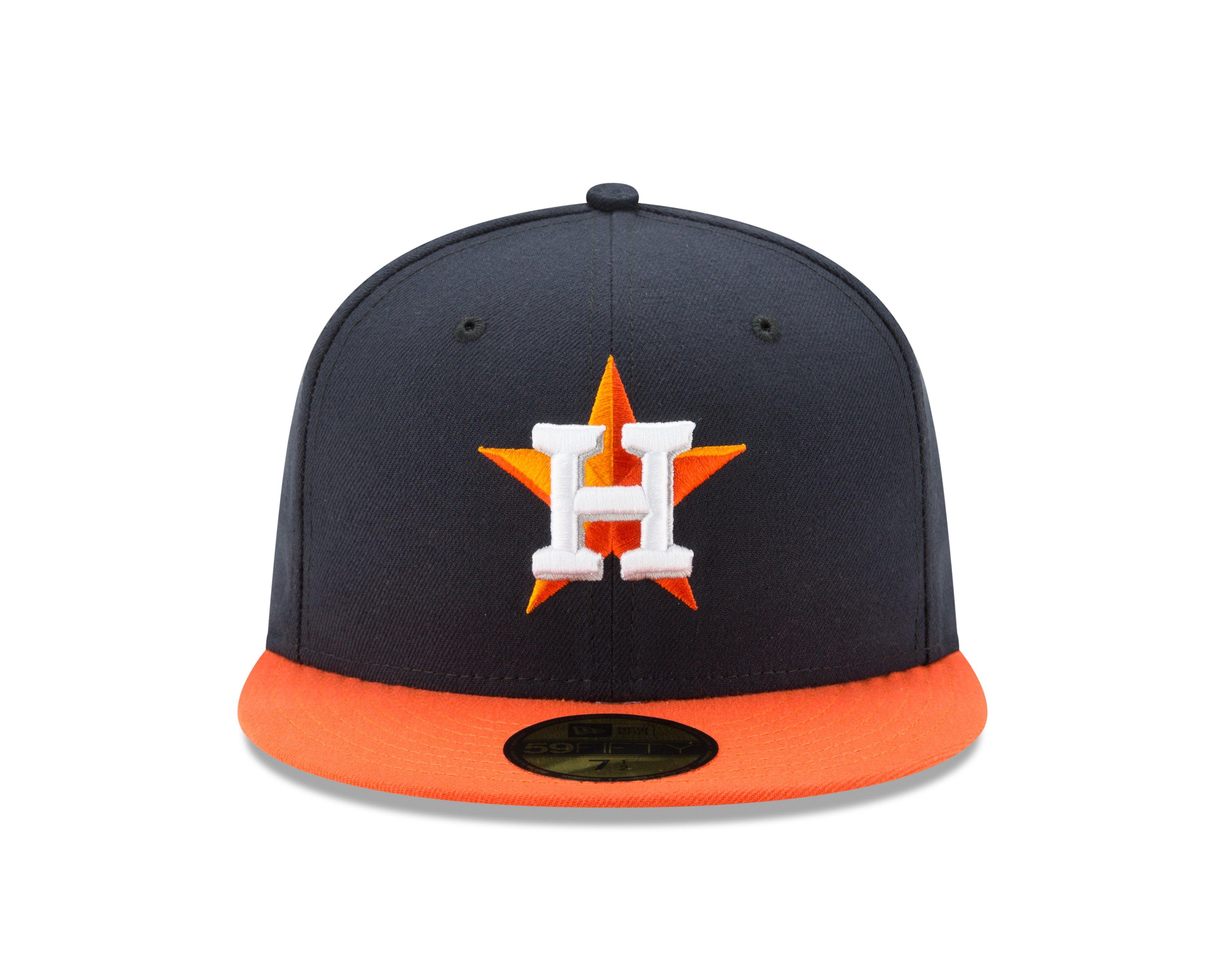 New Era Houston Astros 59FIFTY Fitted Hat-Navy