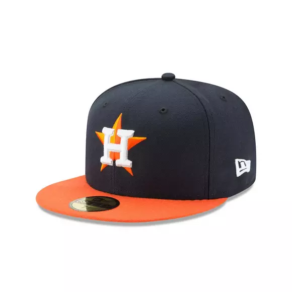 Houston Astros MLB New Era Fitted Cap Size 7 7/8 Space City