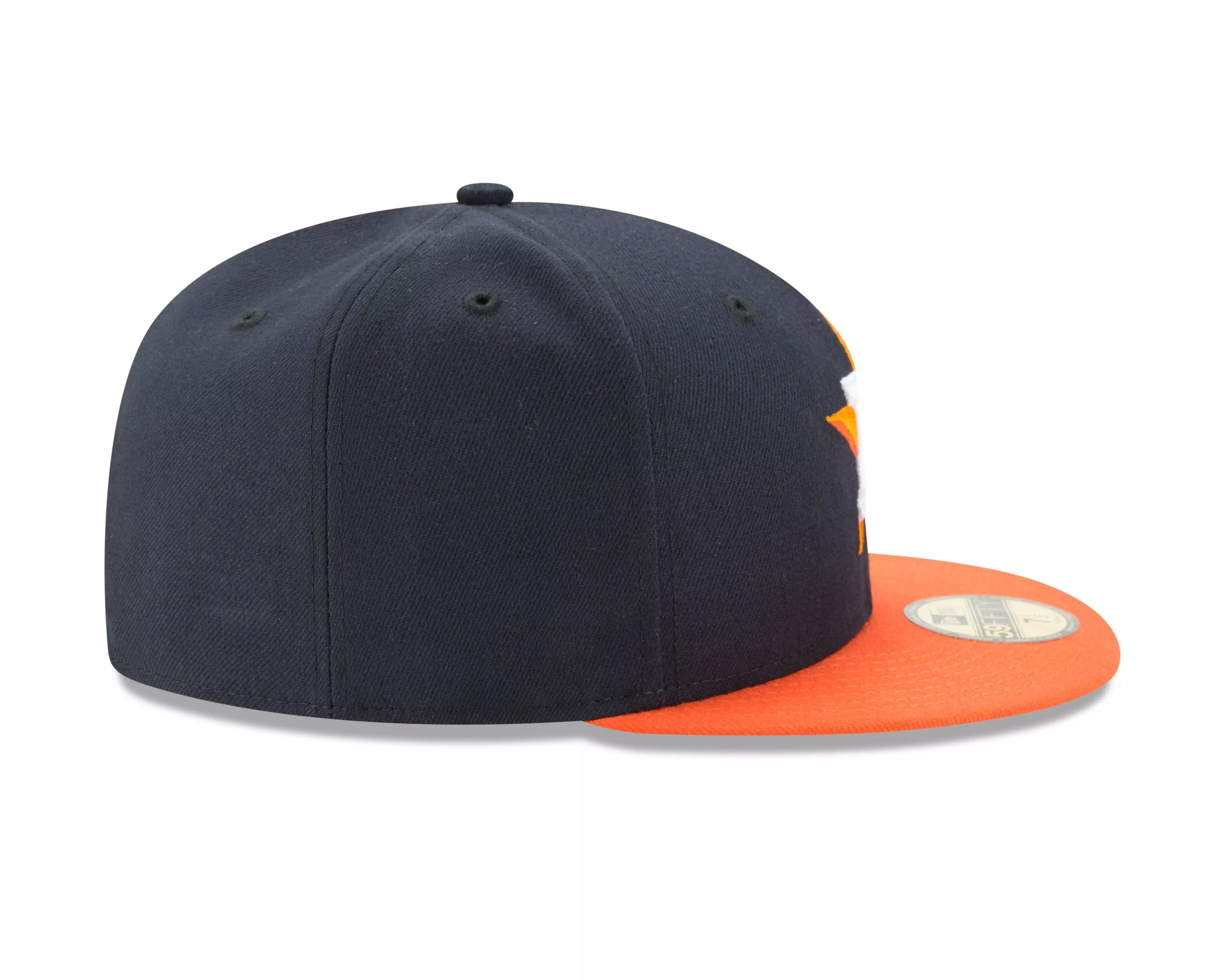 New Era Houston Astros 59FIFTY Fitted Hat-Navy - NAVY/ORANGE