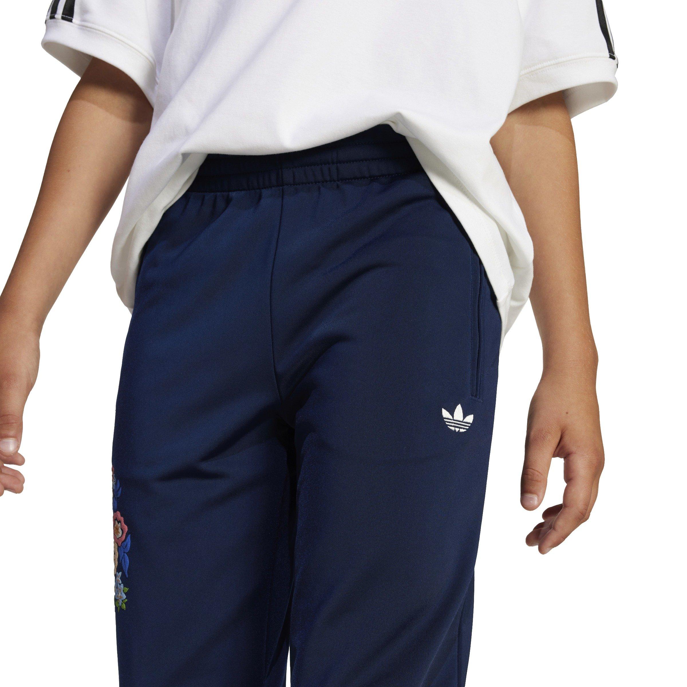 adidas Originals x Liberty London Firebird Tracksuit Big Kids' Blue Bottoms