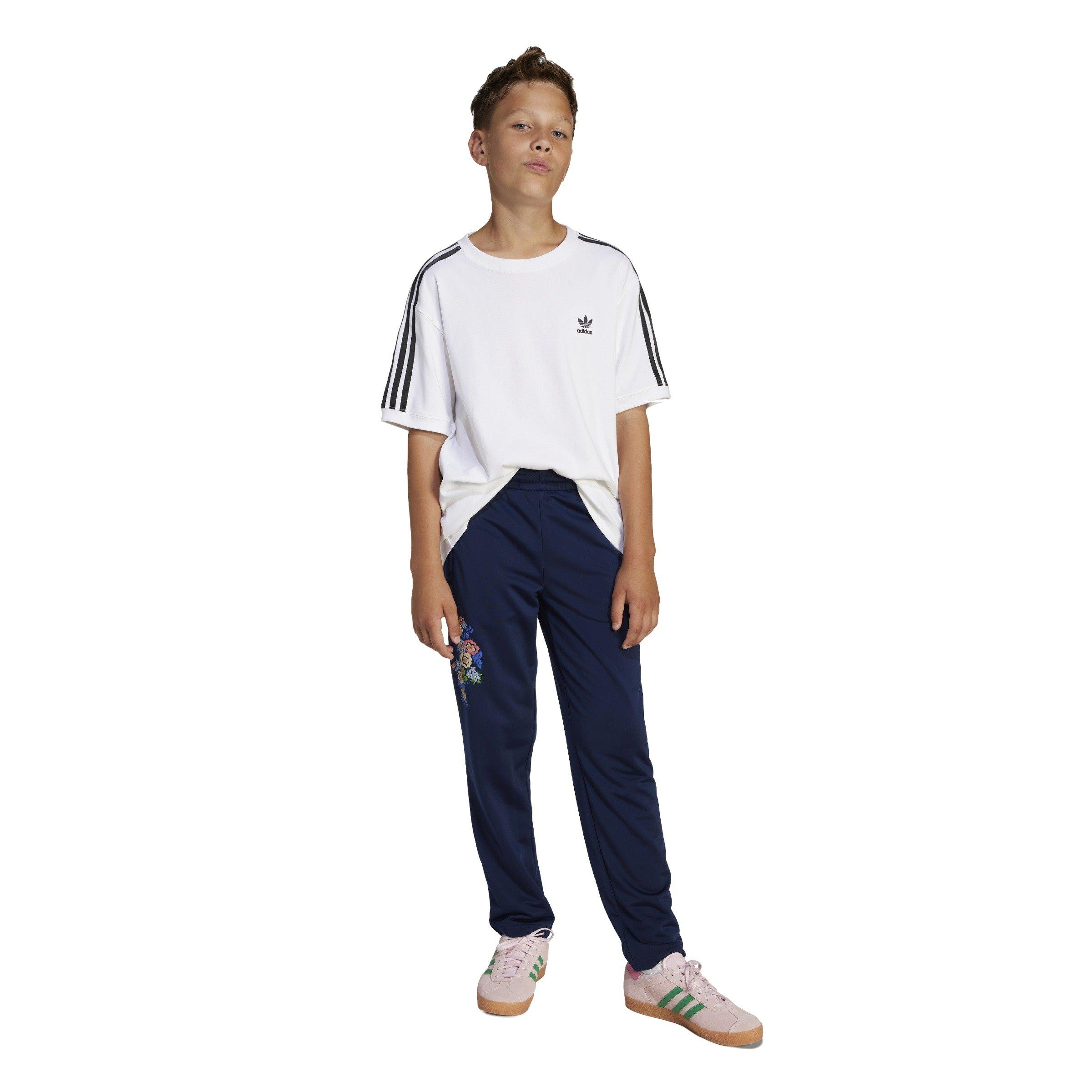 adidas Originals x Liberty London Firebird Tracksuit Big Kids' Blue Bottoms