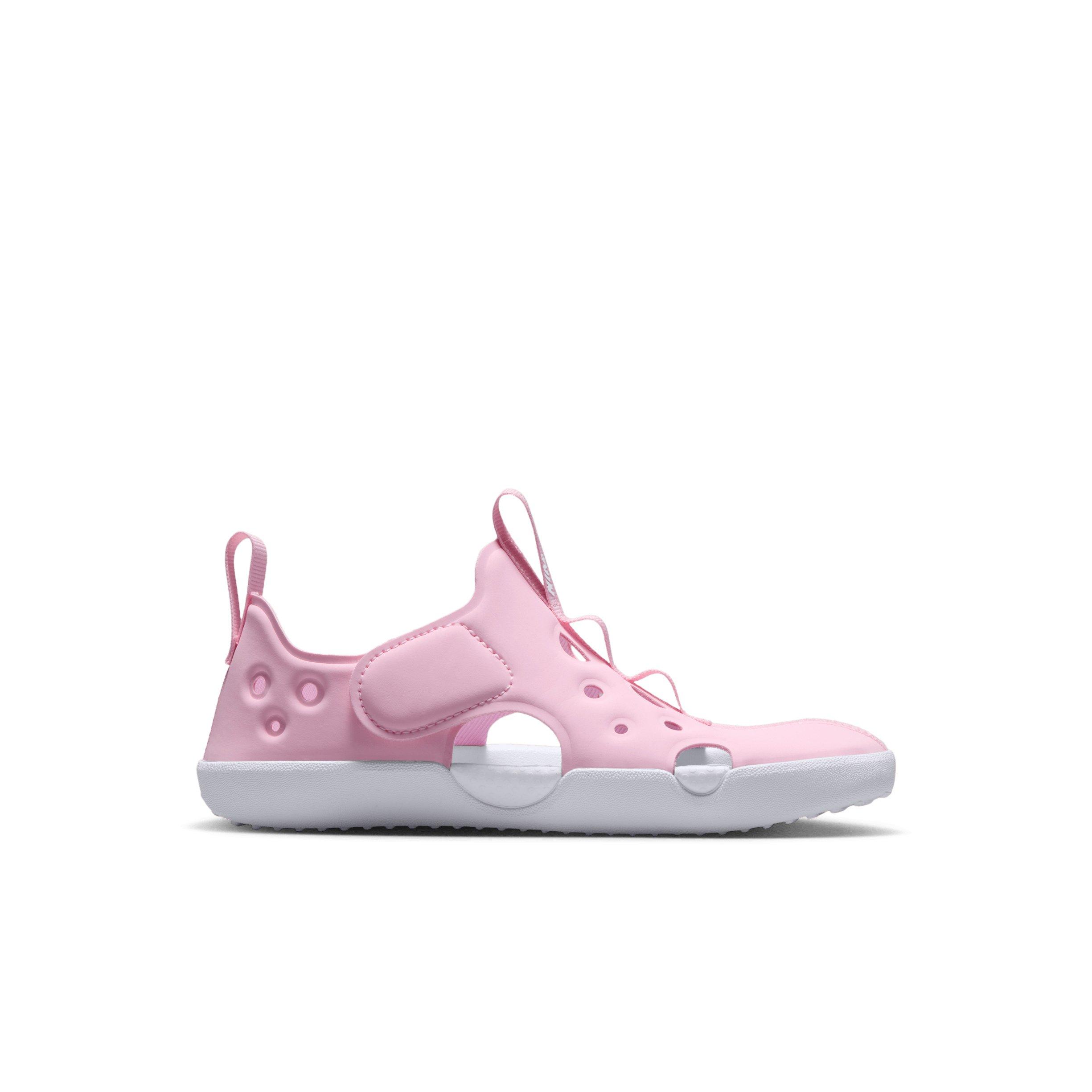 Nike Sunray Protect 4 Preschool Girls' "Pink Foam/White" Sandal