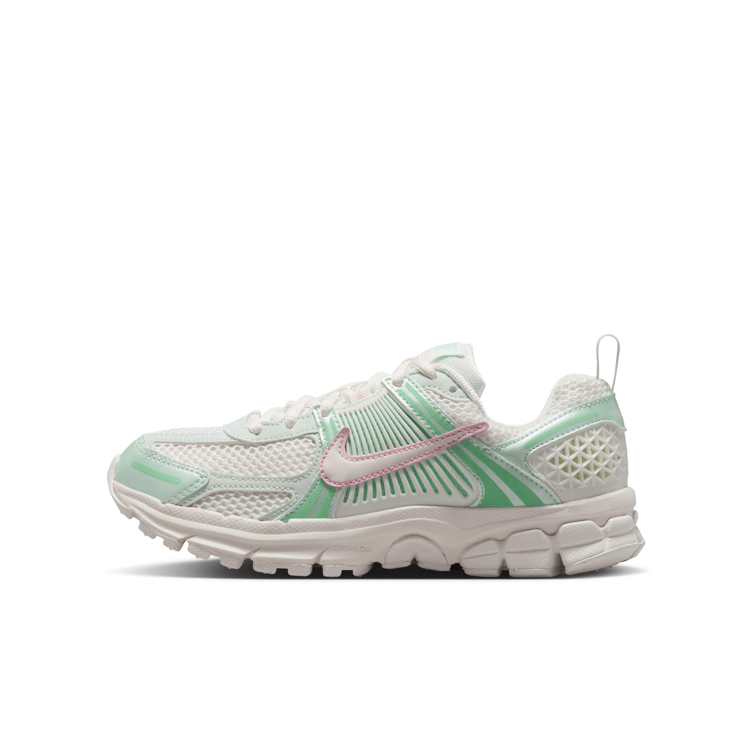 Nike Vomero 5 "Sail/Pink Foam/Arctic Green/Sail" Grade School Girls' Shoe - SAIL/PINK/GREEN/SAIL Thumbnail View 2