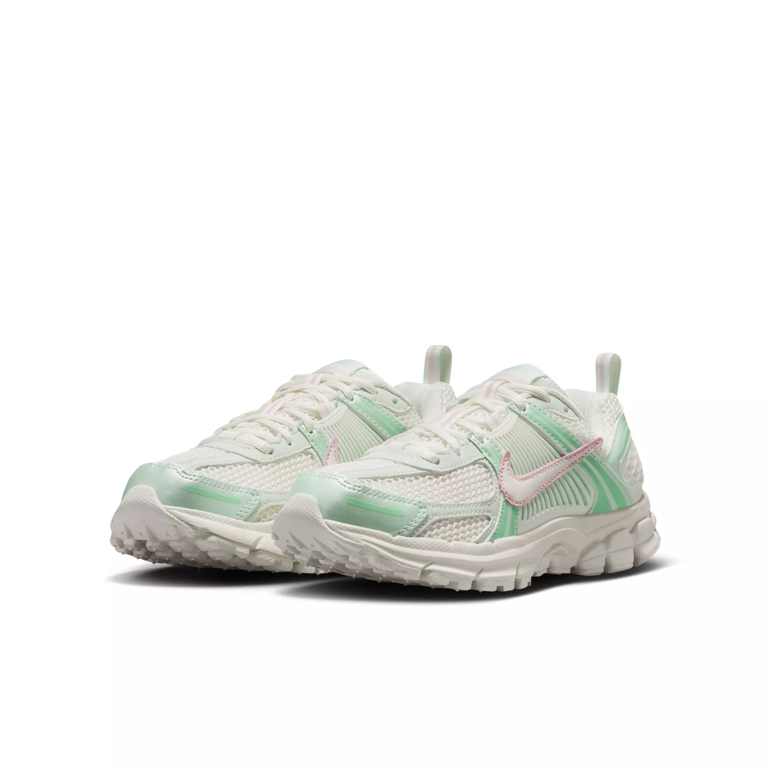 Nike Vomero 5 "Sail/Pink Foam/Arctic Green/Sail" Grade School Girls' Shoe - SAIL/PINK/GREEN/SAIL