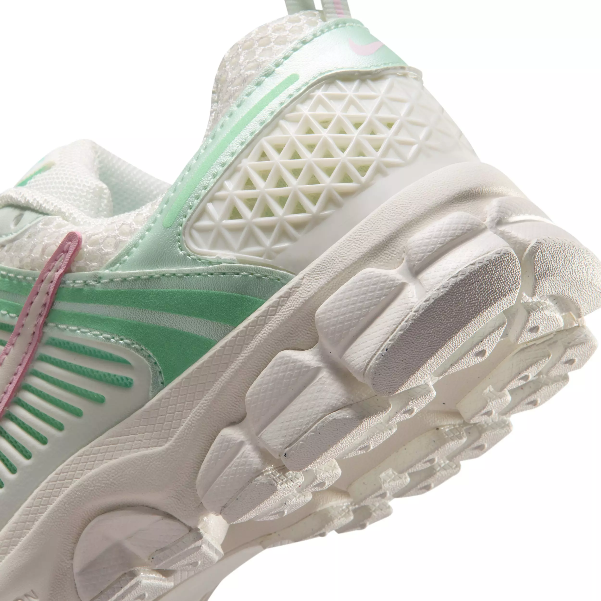 Nike Vomero 5 "Sail/Pink Foam/Arctic Green/Sail" Grade School Girls' Shoe - SAIL/PINK/GREEN/SAIL