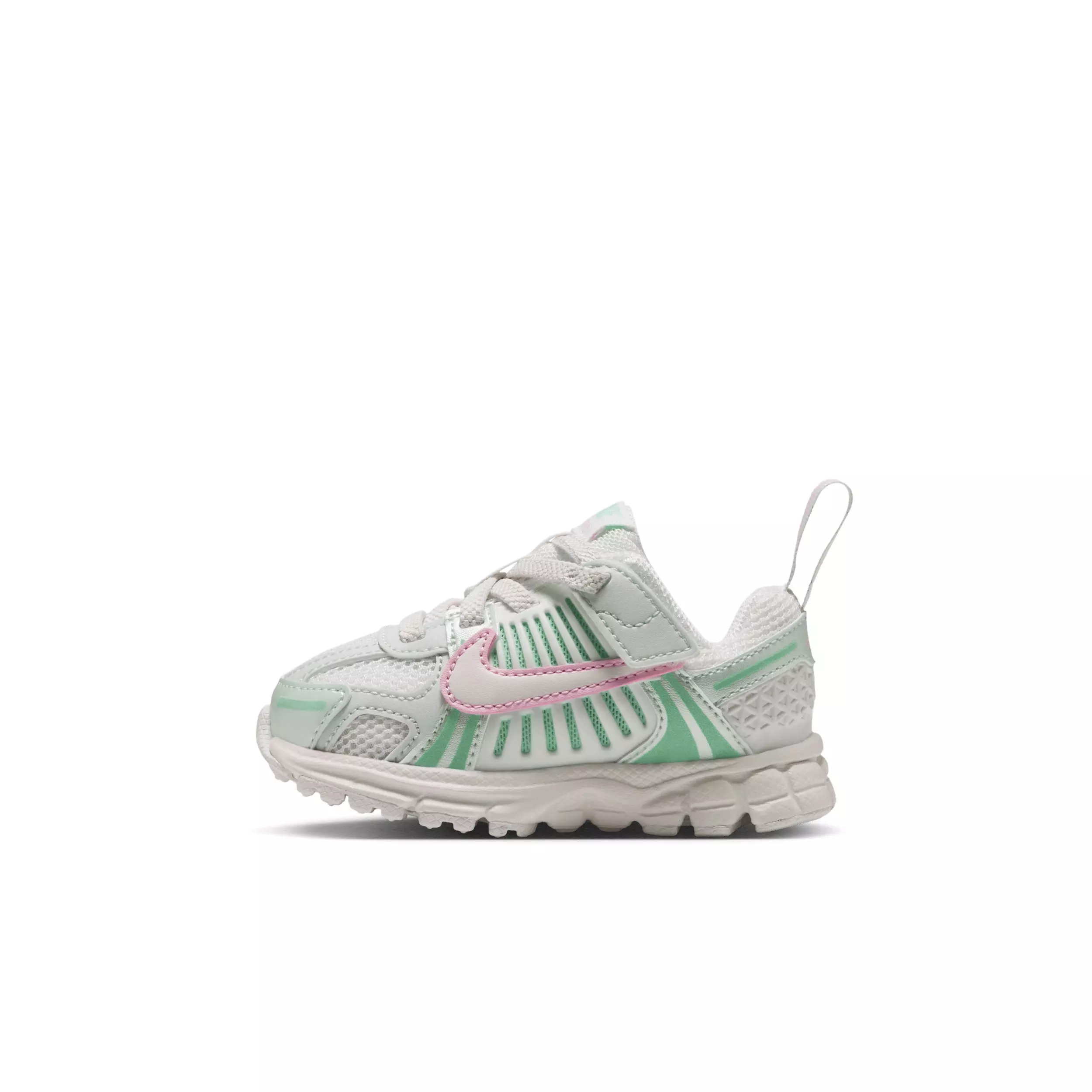 Nike Vomero 5 "Sail/Pink Foam/Arctic Green/Sail" Infant Girls' Shoe - SAIL/PINK/GREEN/SAIL