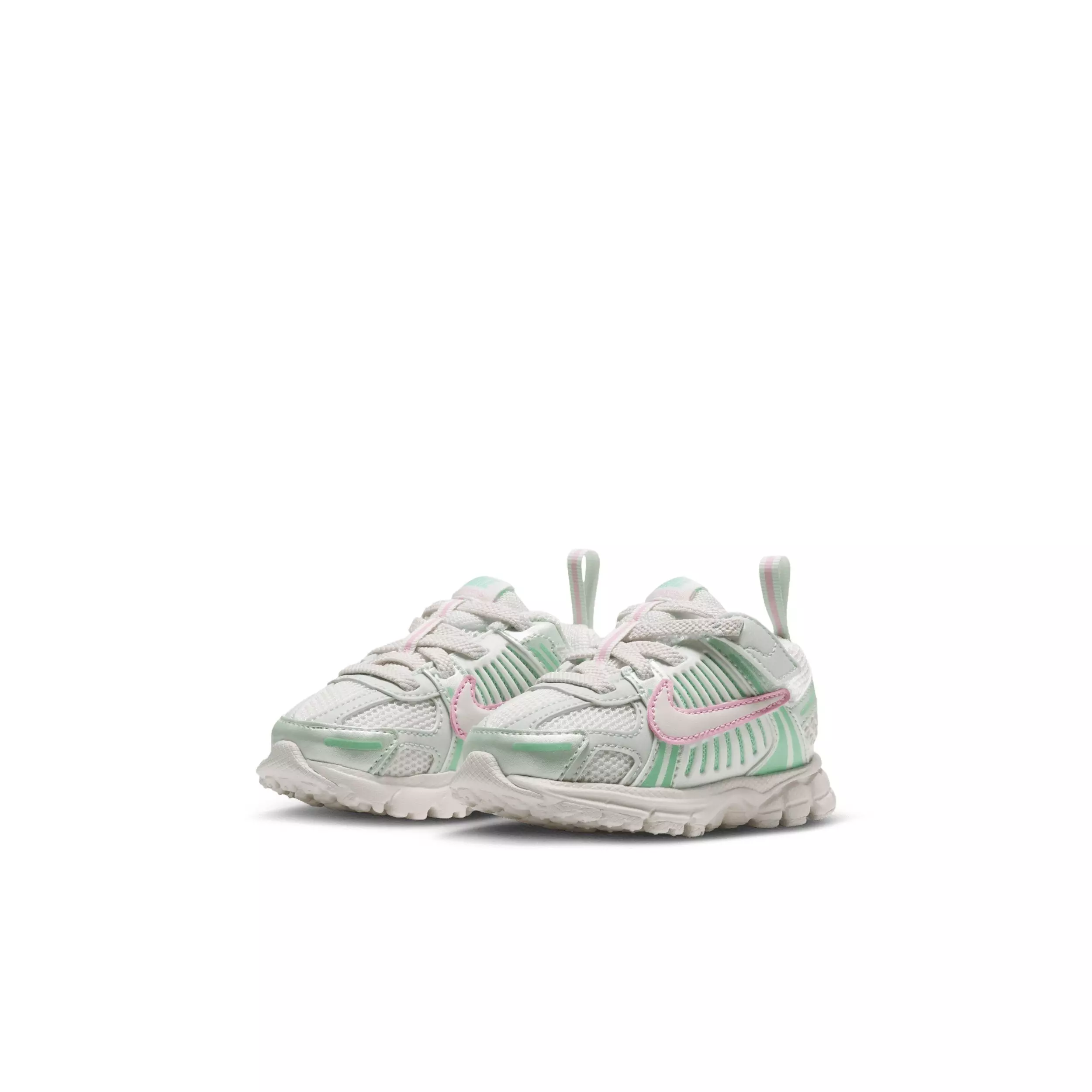 Nike Vomero 5 "Sail/Pink Foam/Arctic Green/Sail" Infant Girls' Shoe - SAIL/PINK/GREEN/SAIL