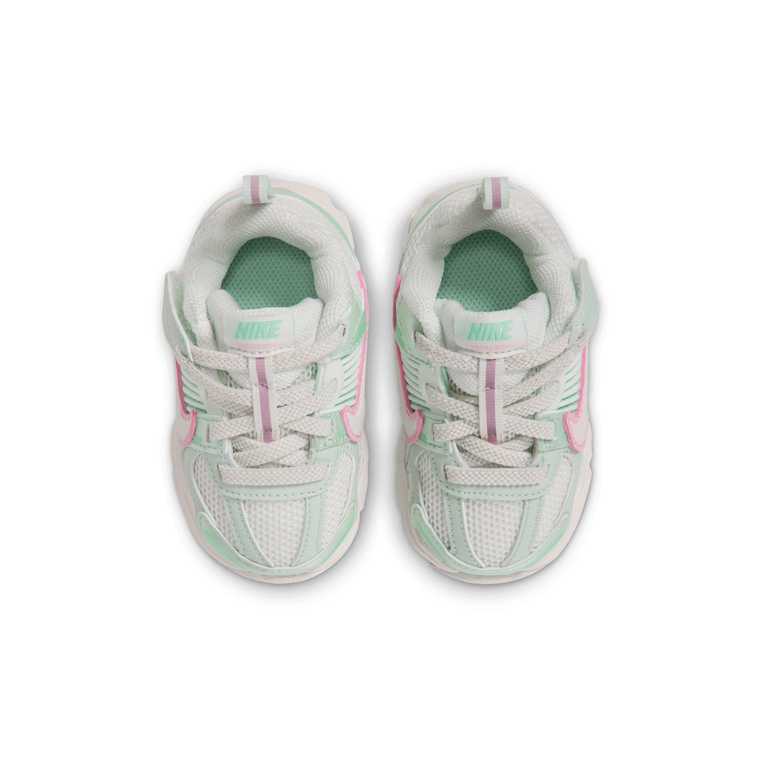 Nike Vomero 5 "Sail/Pink Foam/Arctic Green/Sail" Infant Girls' Shoe - SAIL/PINK/GREEN/SAIL