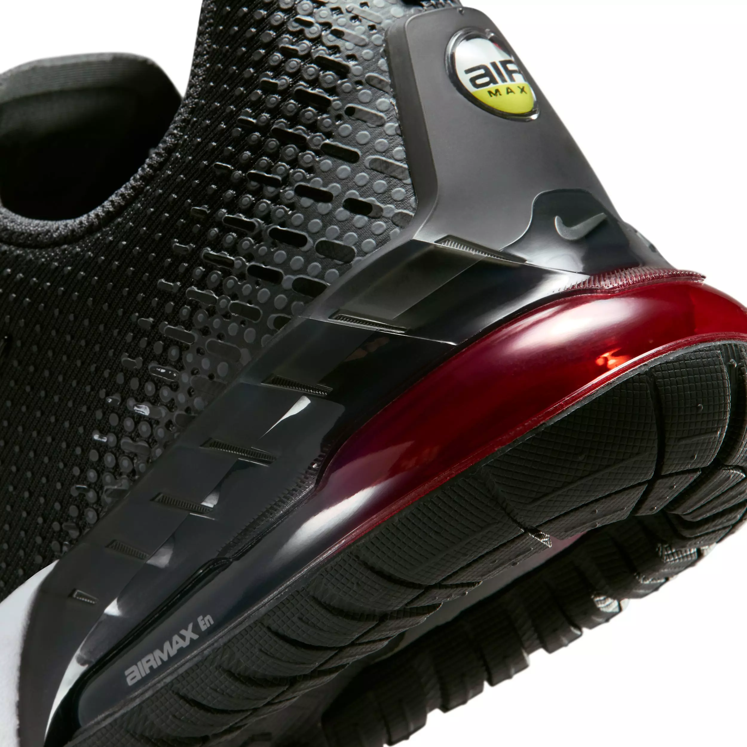 Nike Air Max Phoenix "Anthracite/University Red/Cool Grey/Black" Grade School Boys' Shoe - ANTHRACITE/RED/GREY/BLACK