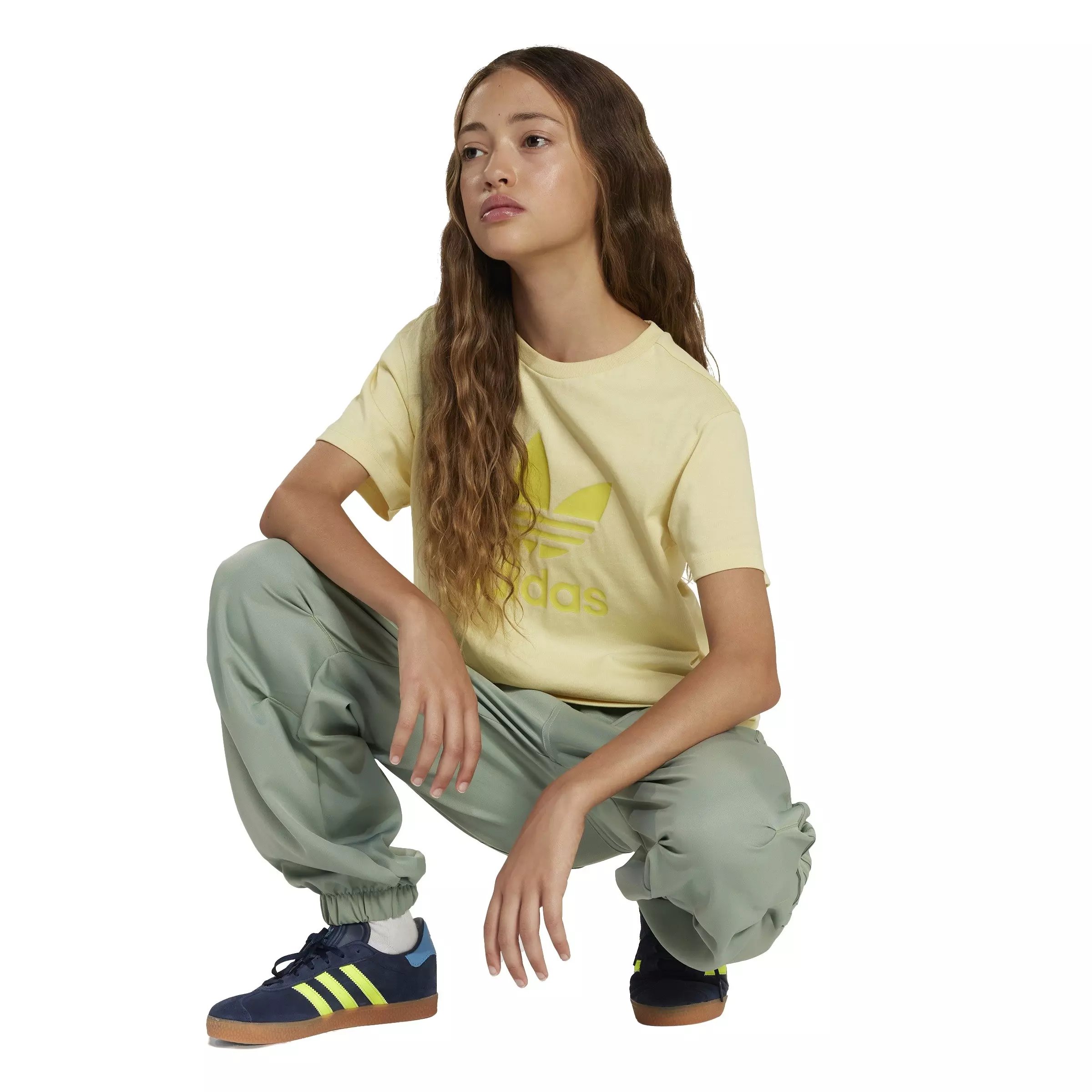 adidas Originals Big Kids' Cargo Pants - Green - GREEN