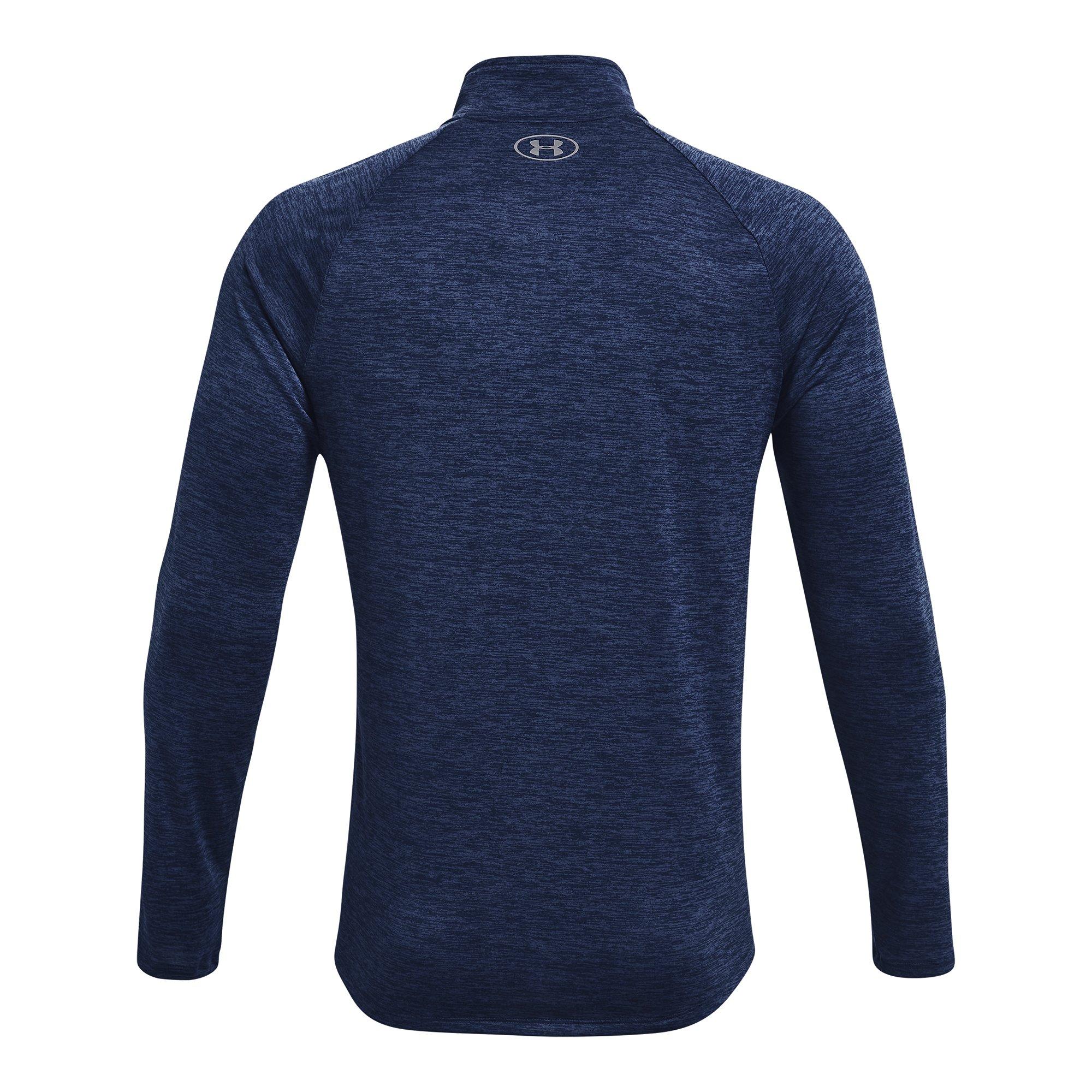 Under Armour Men's Tech 2.0 1/2 Zip Navy Pullover - NAVY Thumbnail View 5