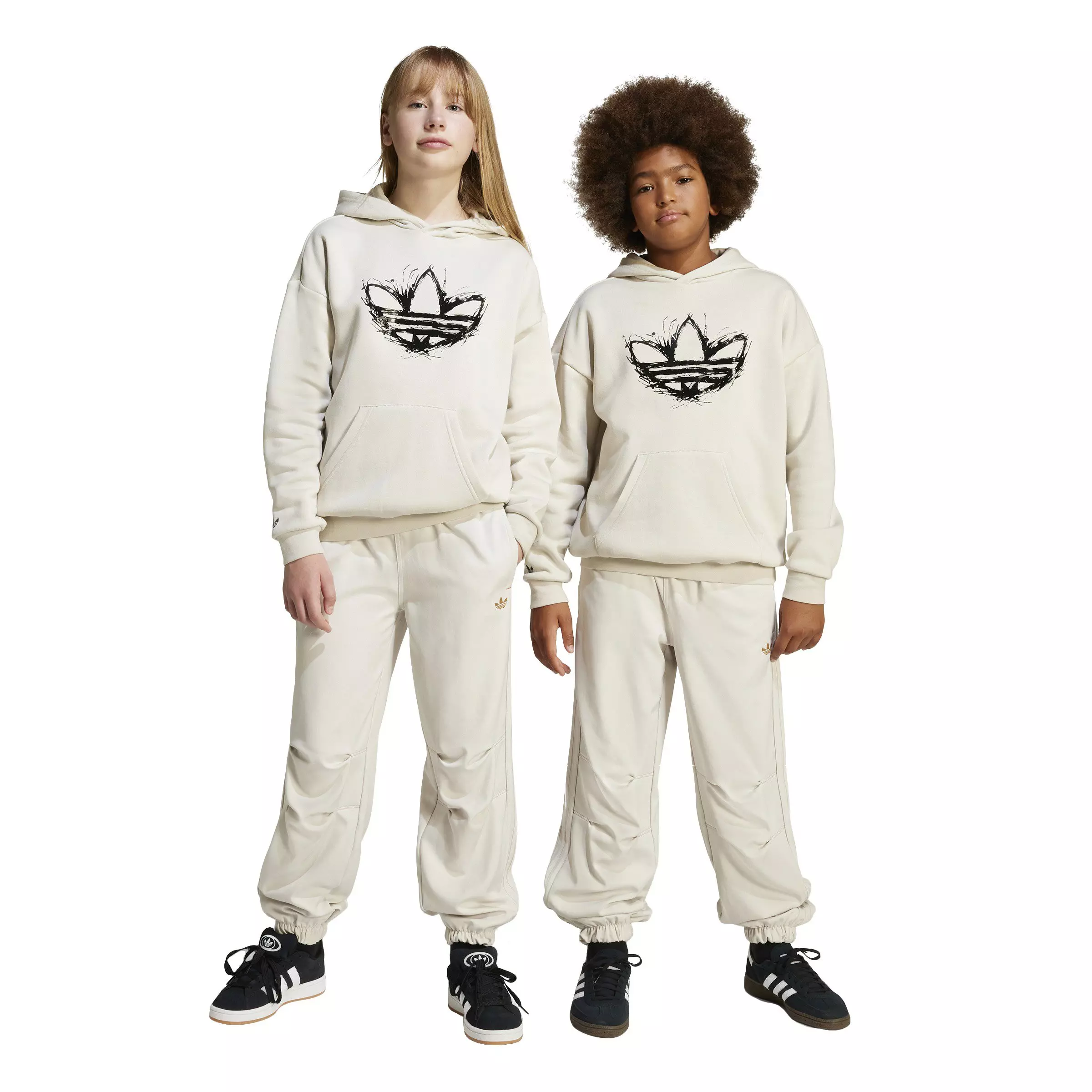 adidas Originals Big Kids' Cargo Pants - Beige - BEIGE