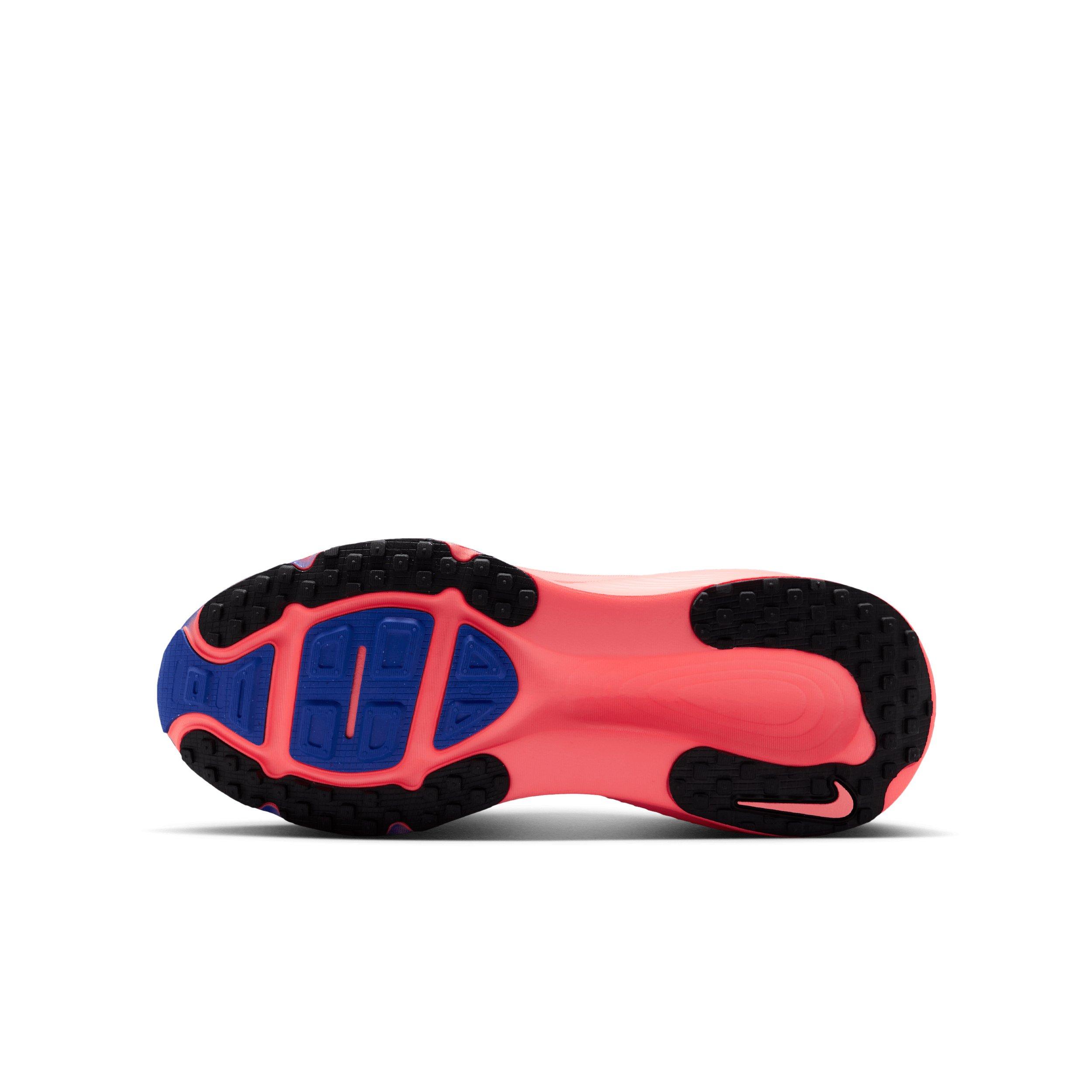 Nike Vomero 18 Grade School Boys' "White/Racer Blue/Atomic Pink/Black" Running Shoe