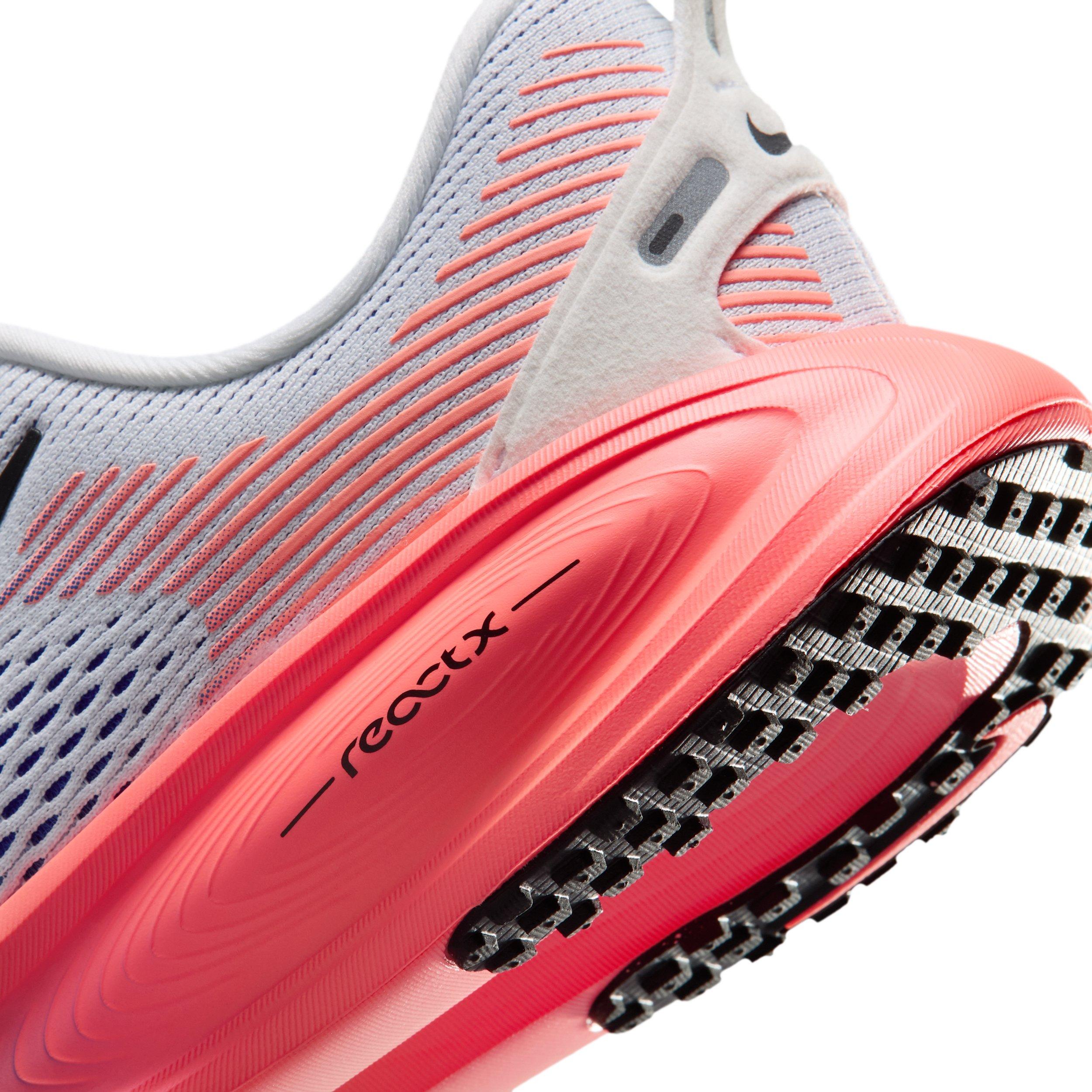 Nike Vomero 18 Grade School Boys' "White/Racer Blue/Atomic Pink/Black" Running Shoe