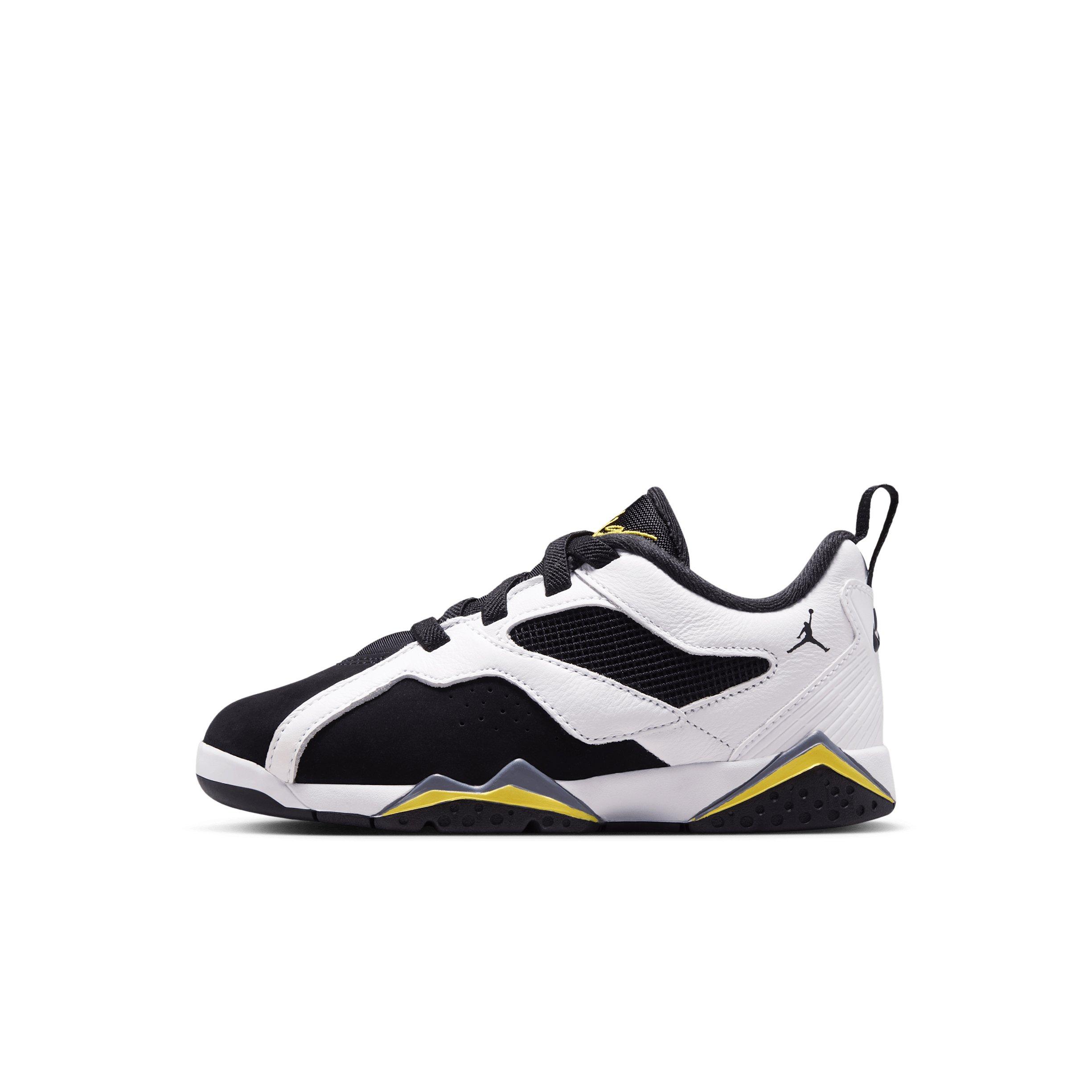 Jordan MVP 92 Preschool Boys' "White/Black/Dark Blue Grey/Tour Yellow" Shoe