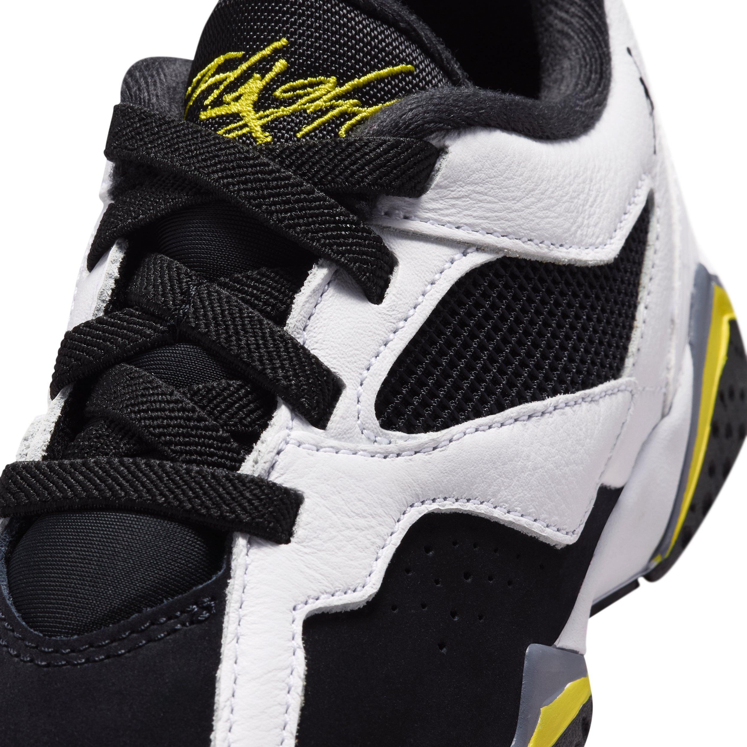Jordan MVP 92 Preschool Boys' "White/Black/Dark Blue Grey/Tour Yellow" Shoe