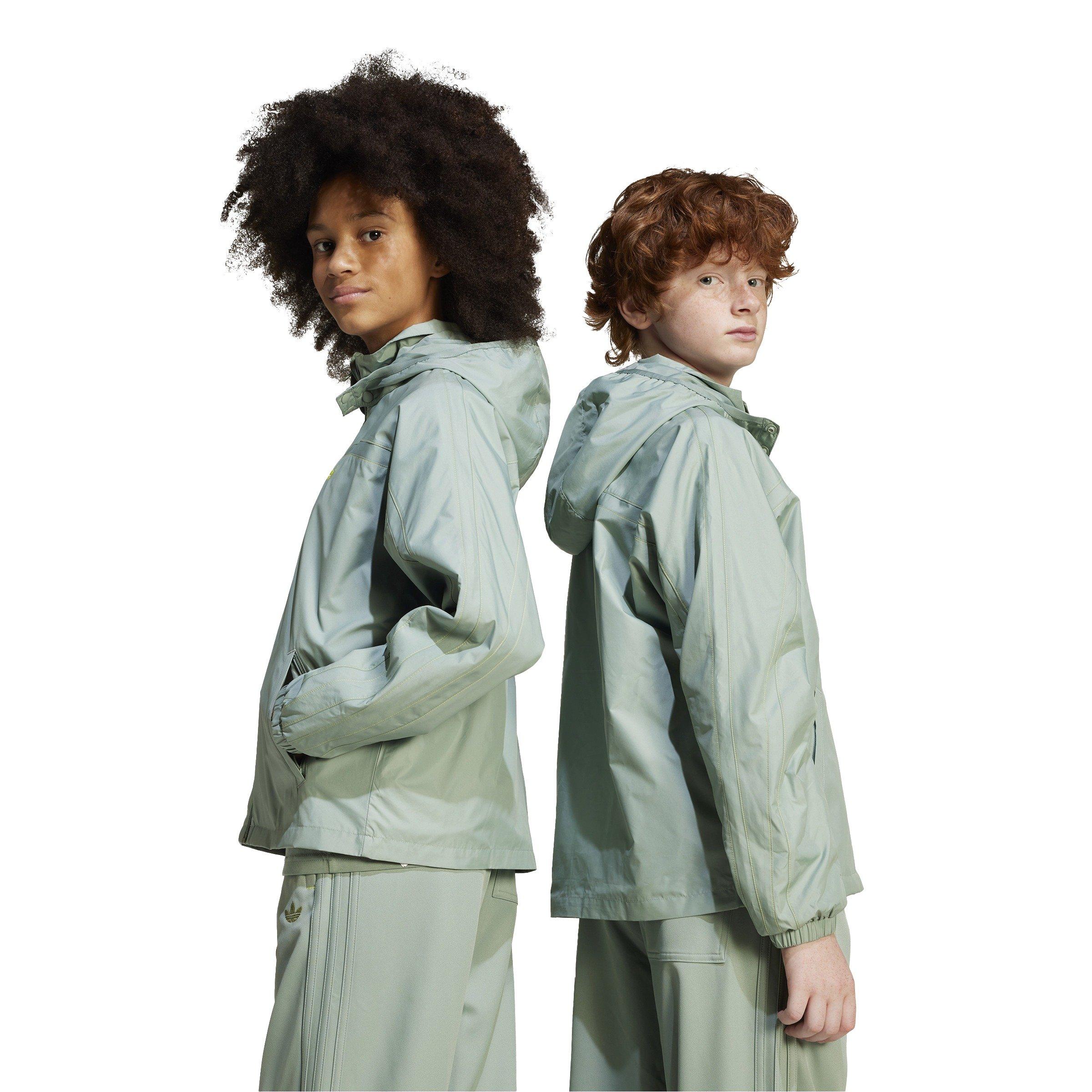 adidas Originals Trefoil Big Kids' Green Jacket