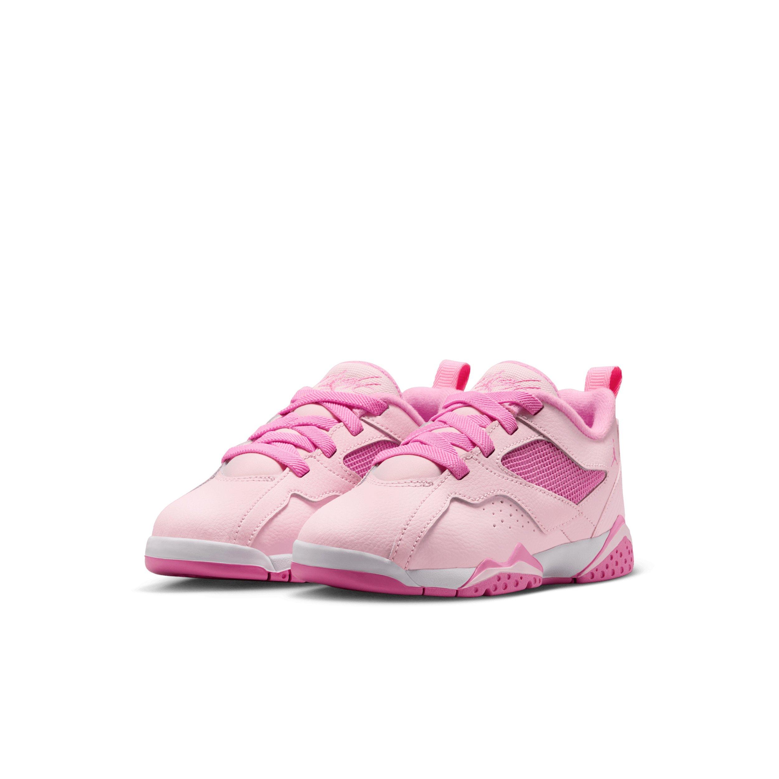 Jordan MVP 92 "Pink Foam/White/China Rose" Preschool Girls' Shoe - PINK/WHITE/ROSE Thumbnail View 3