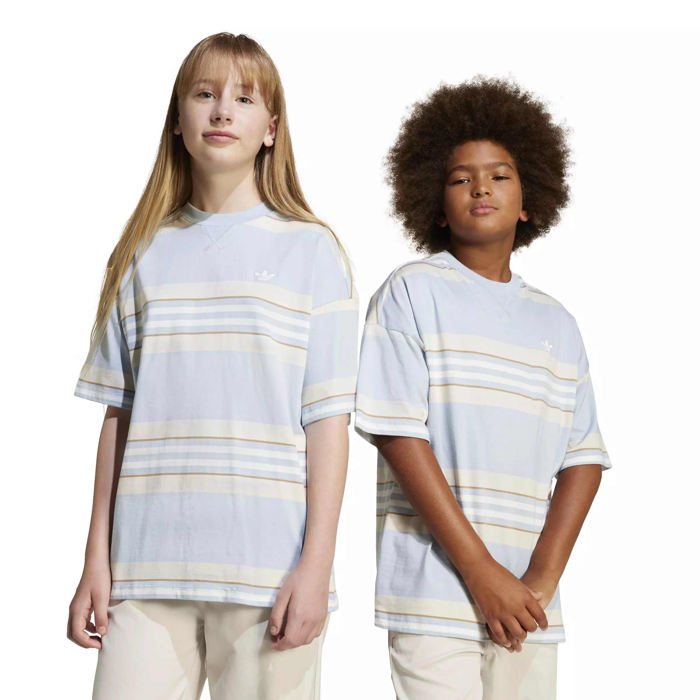 adidas Originals Big Kids' Oversized Tee - Blue - BLUE