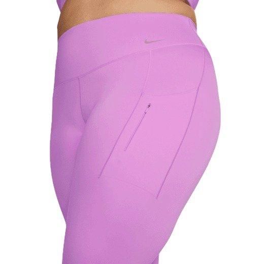 Nike Women's Dri-FIT Go High-Rise Firm-Support Cropped Leggings with Pockets  - Hibbett