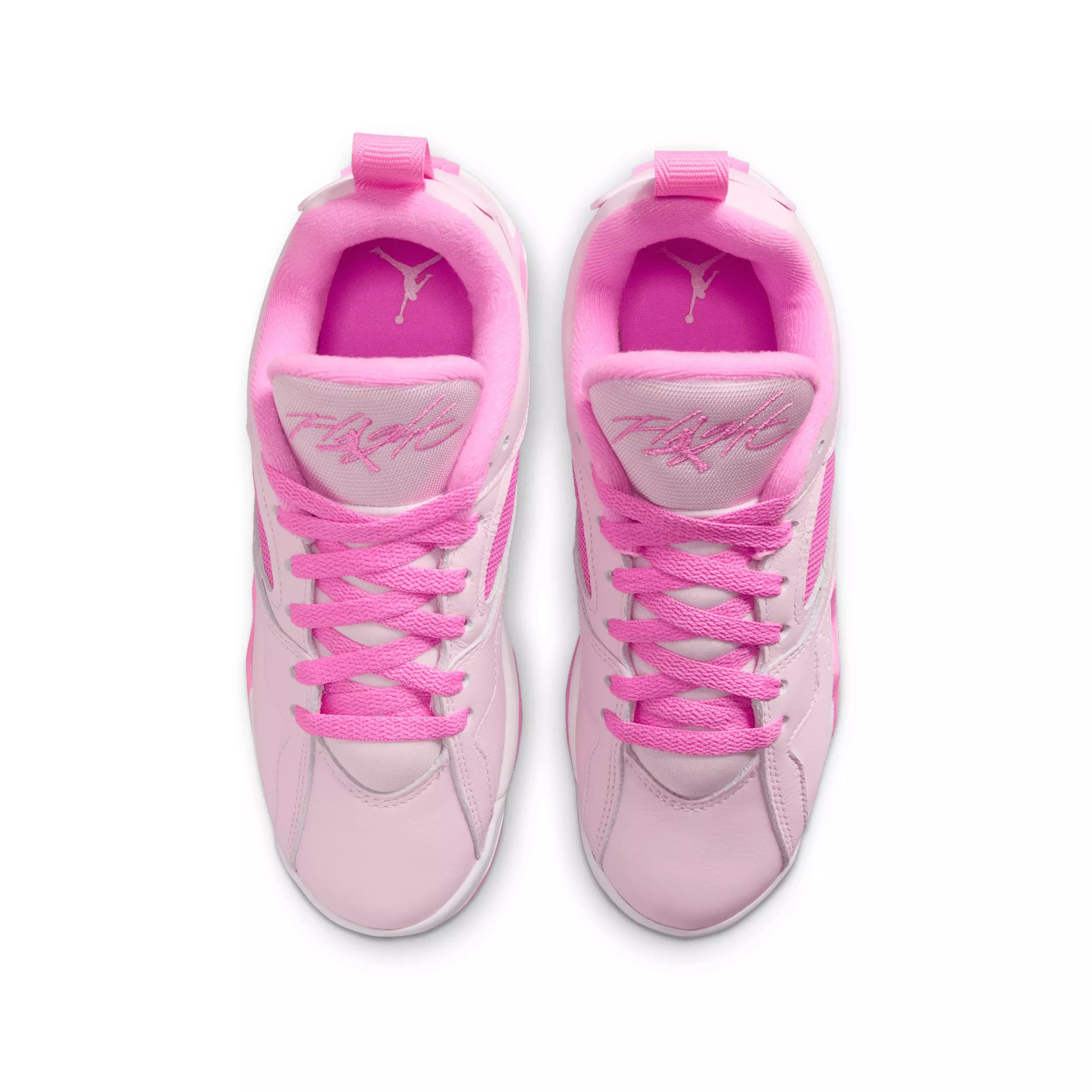 Jordan MVP 92 "Pink Foam/White/China Rose" Grade School Girls' Shoe - PNK/WHITE/ROSE