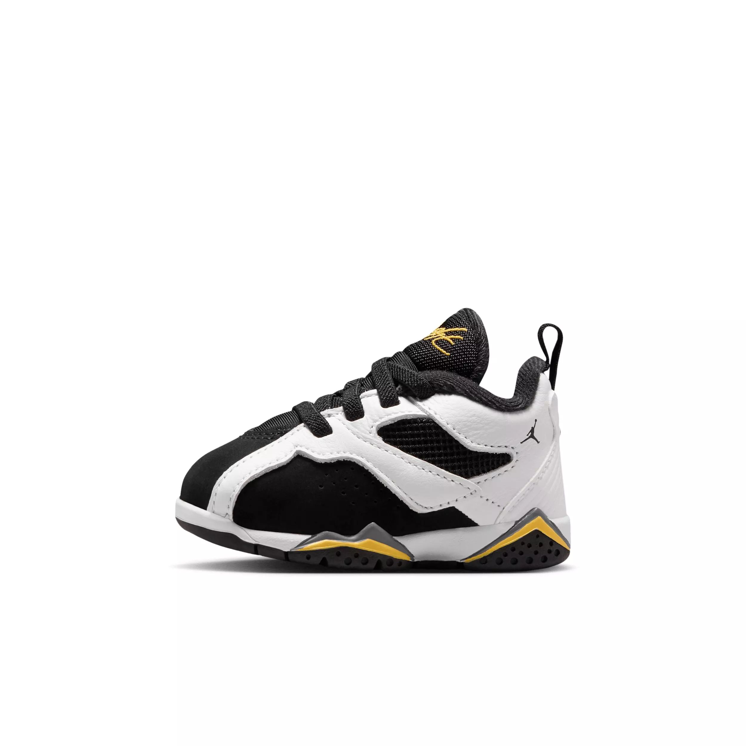 Jordan MVP 92 "White/Black/Dark Blue Grey/Tour Yellow" Infant Boys' Shoe - WHITE/BLACK/DK GREY/YELLOW