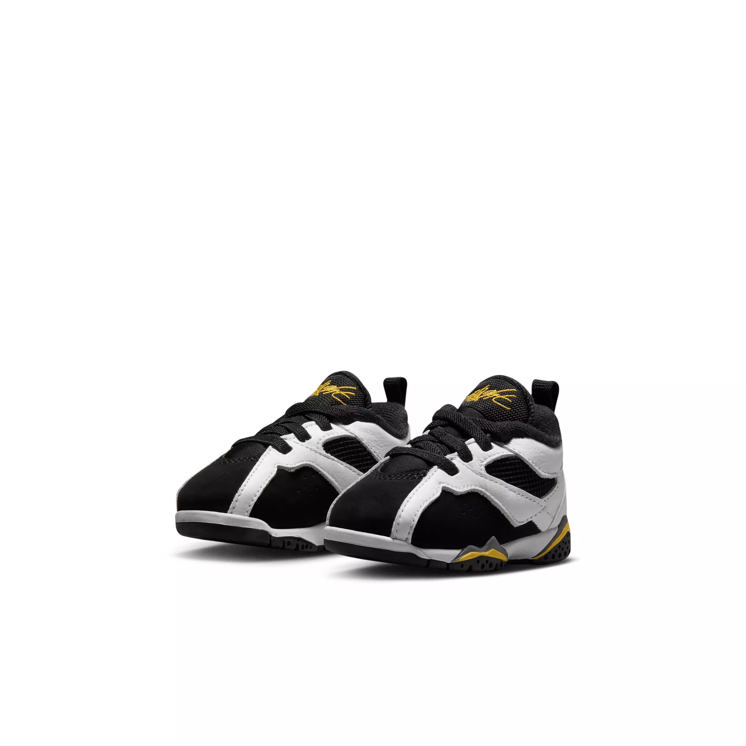 Jordan MVP 92 "White/Black/Dark Blue Grey/Tour Yellow" Infant Boys' Shoe - WHITE/BLACK/DK GREY/YELLOW
